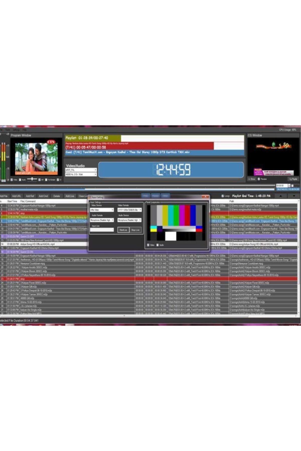 Playout Tv Kanalı Video Yayın Akış Yazılımı