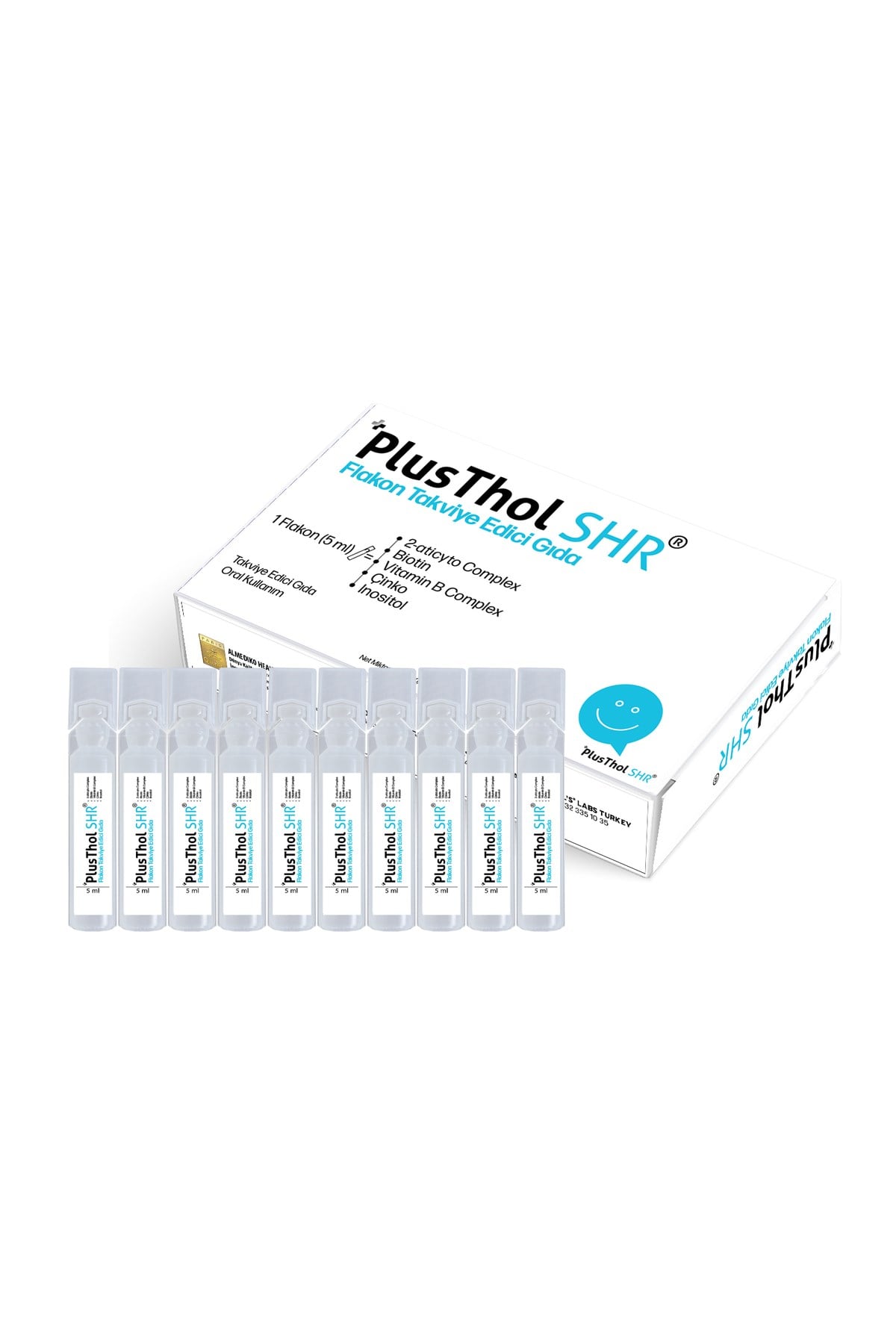 PLUSTHOL SHR (PT1) FLAKON TAKVİYE EDİCİ GIDA - 30 ADET*5 ML