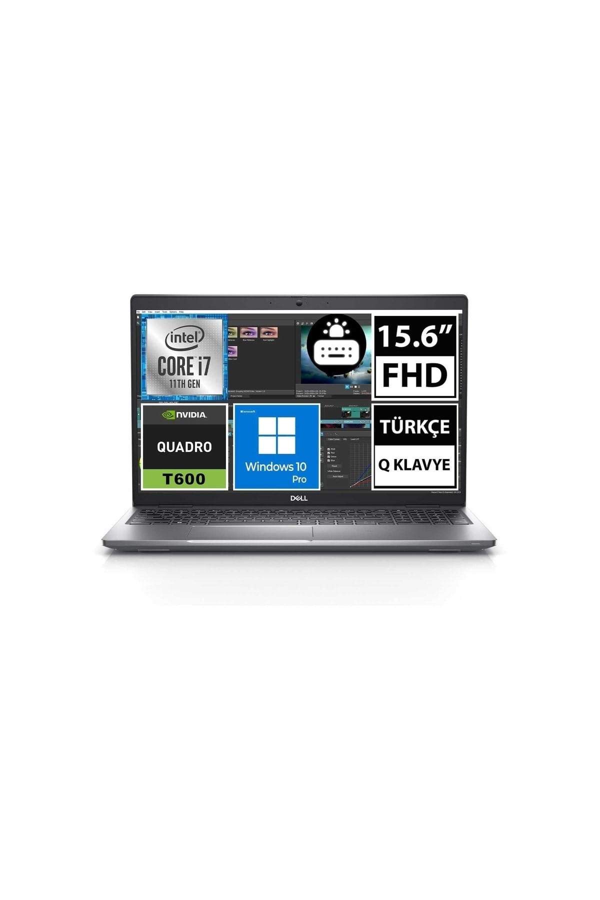 Precision M3561 Tknm3561tk2a4 I7-11800h 8gb 512ssd+1tbssd T600 15.6