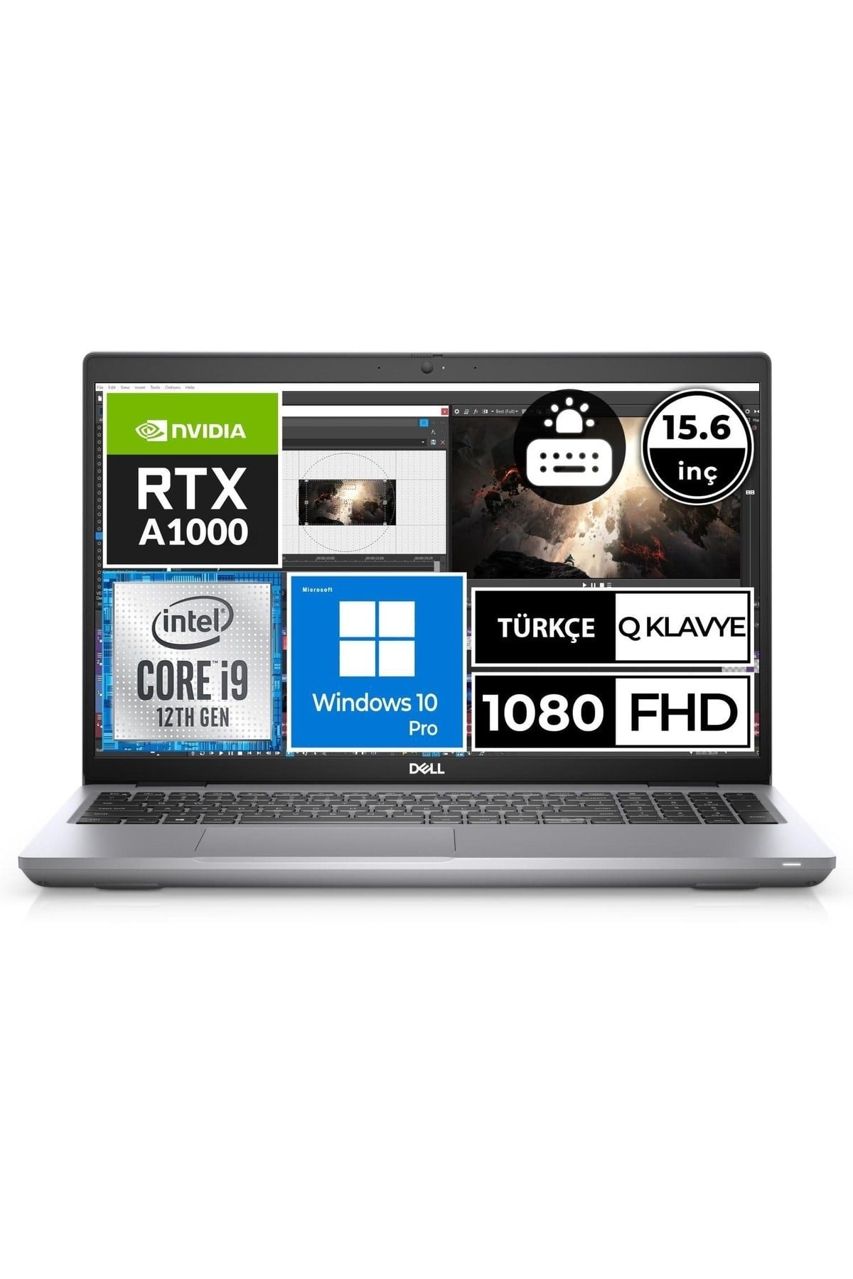 Precision M3571 Tknm357101k90a6 I9-12900h 64gb 512ssd A1000 15.6