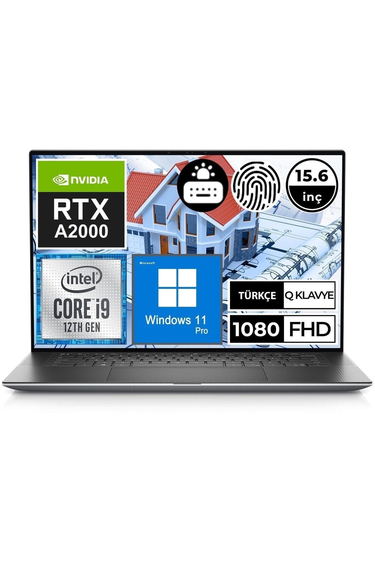 Precision M5570 Xctop5570emeaw01 I9-12900h 16gb 1tbssd A2000 15.6