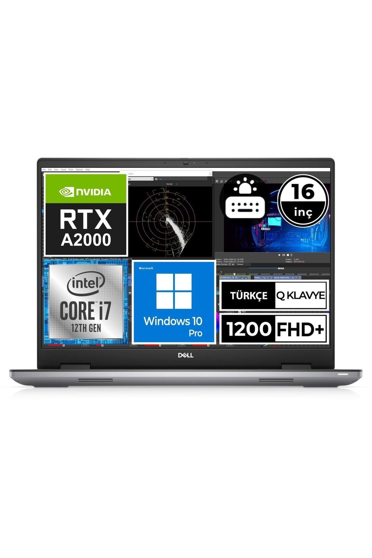 Precision M7670 Xctop7670emea-vp-1a5 I7-12850hx 16gb 1tbssd+1tbssd A2000 16