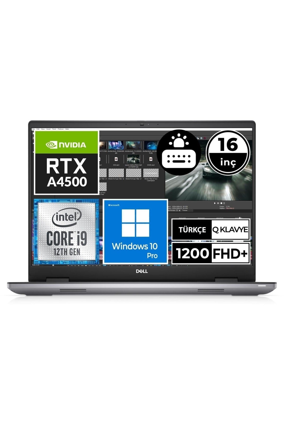 Precision M7670 Xctop7670emea-vp2 I9-12950hx 32gb 512ssd A4500 16