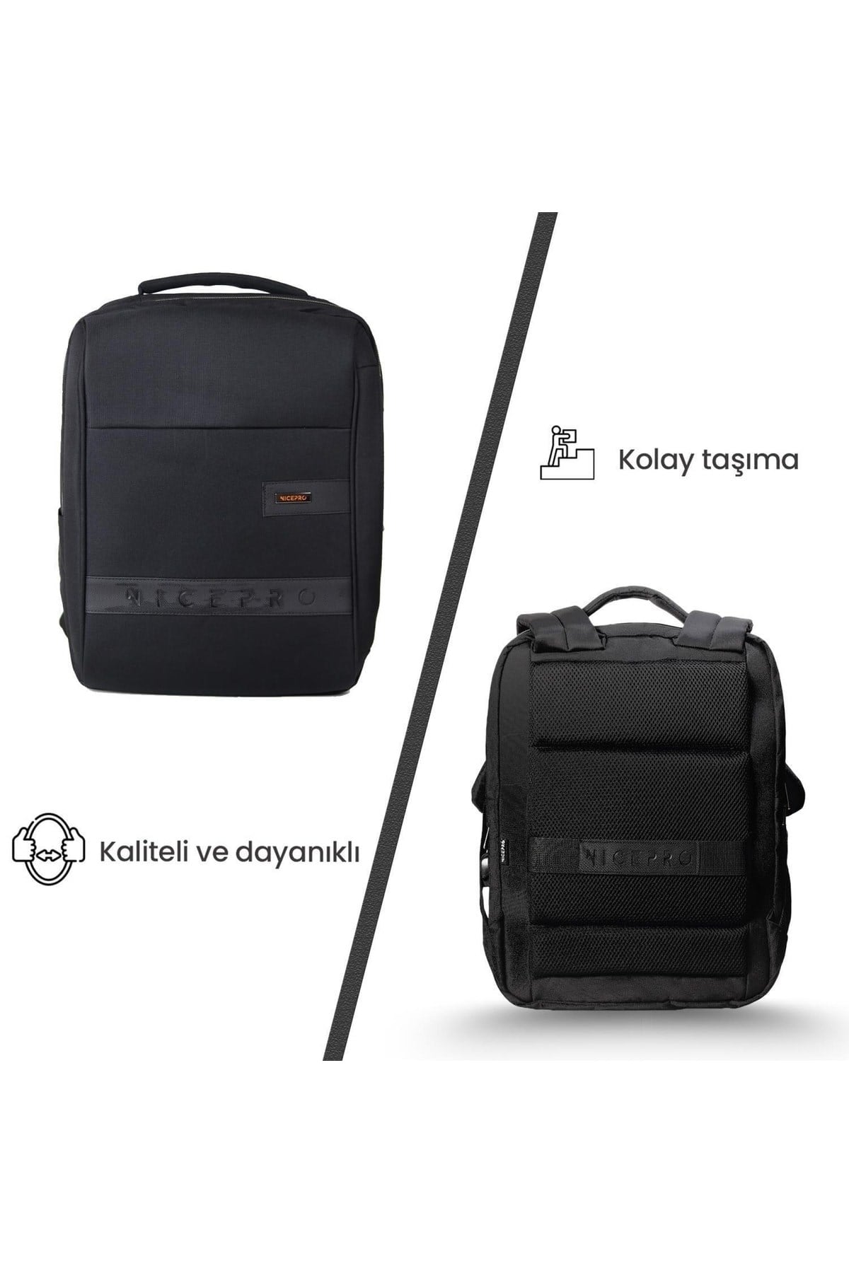Prestige Smart Notebook Sırt Çantası-siyah