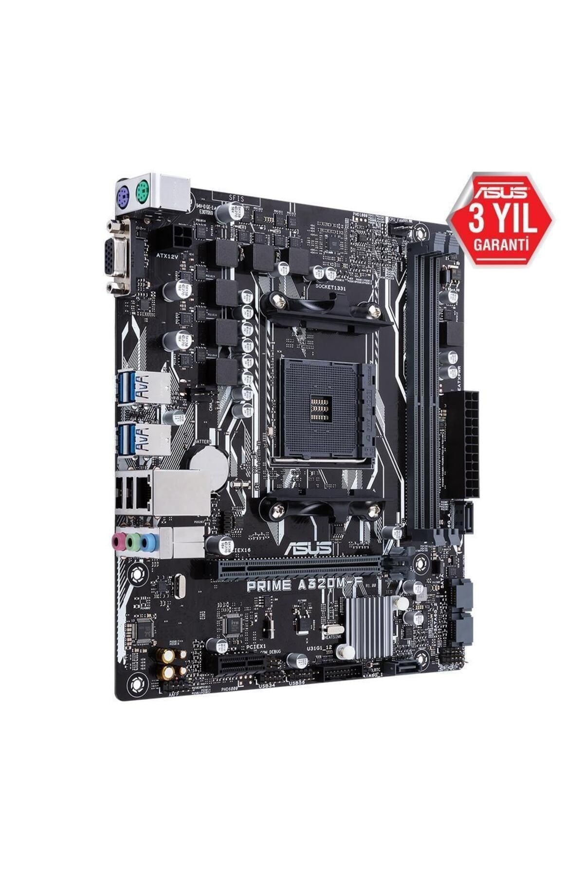 Prime A320mf A320 2xddr4 Vga Dvi 16x Am4 Anakart