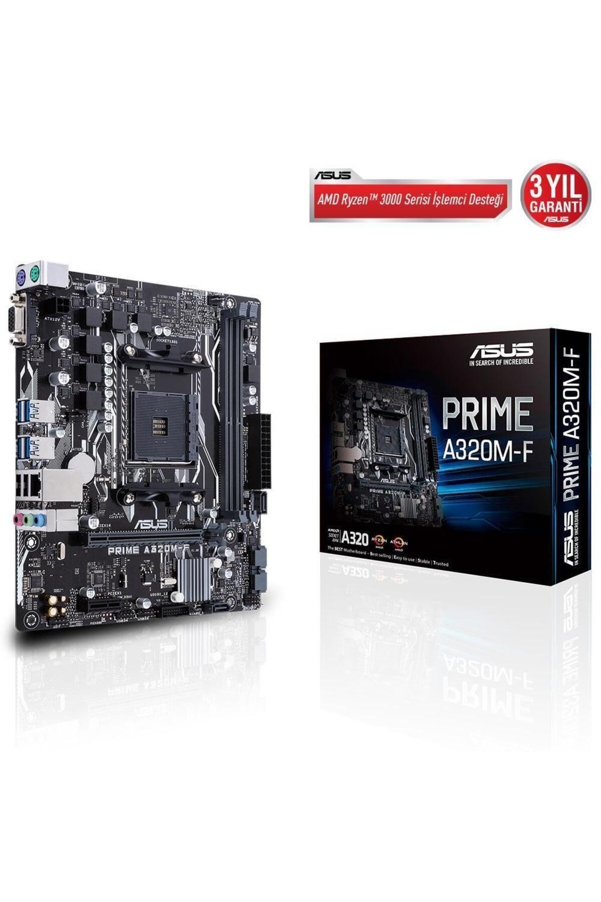 Prime A320mf A320 2xddr4 Vga Dvi 16x Am4 Anakart