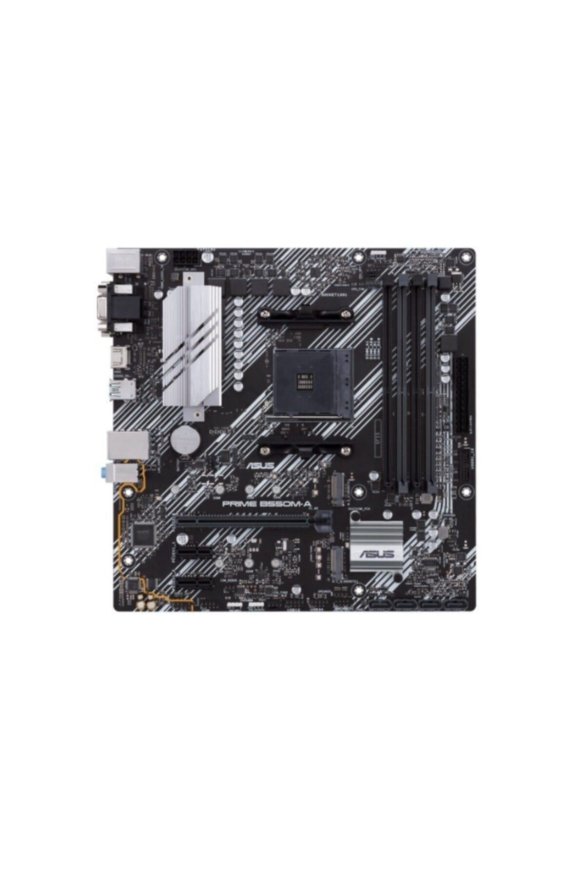 Prıme B550m-a/csm Ddr4 Sata3 M2 Pcıe Nvme Hdmı Dvı Pcıe 16x V4.0 Am4 Matx Kurumsal Anakart