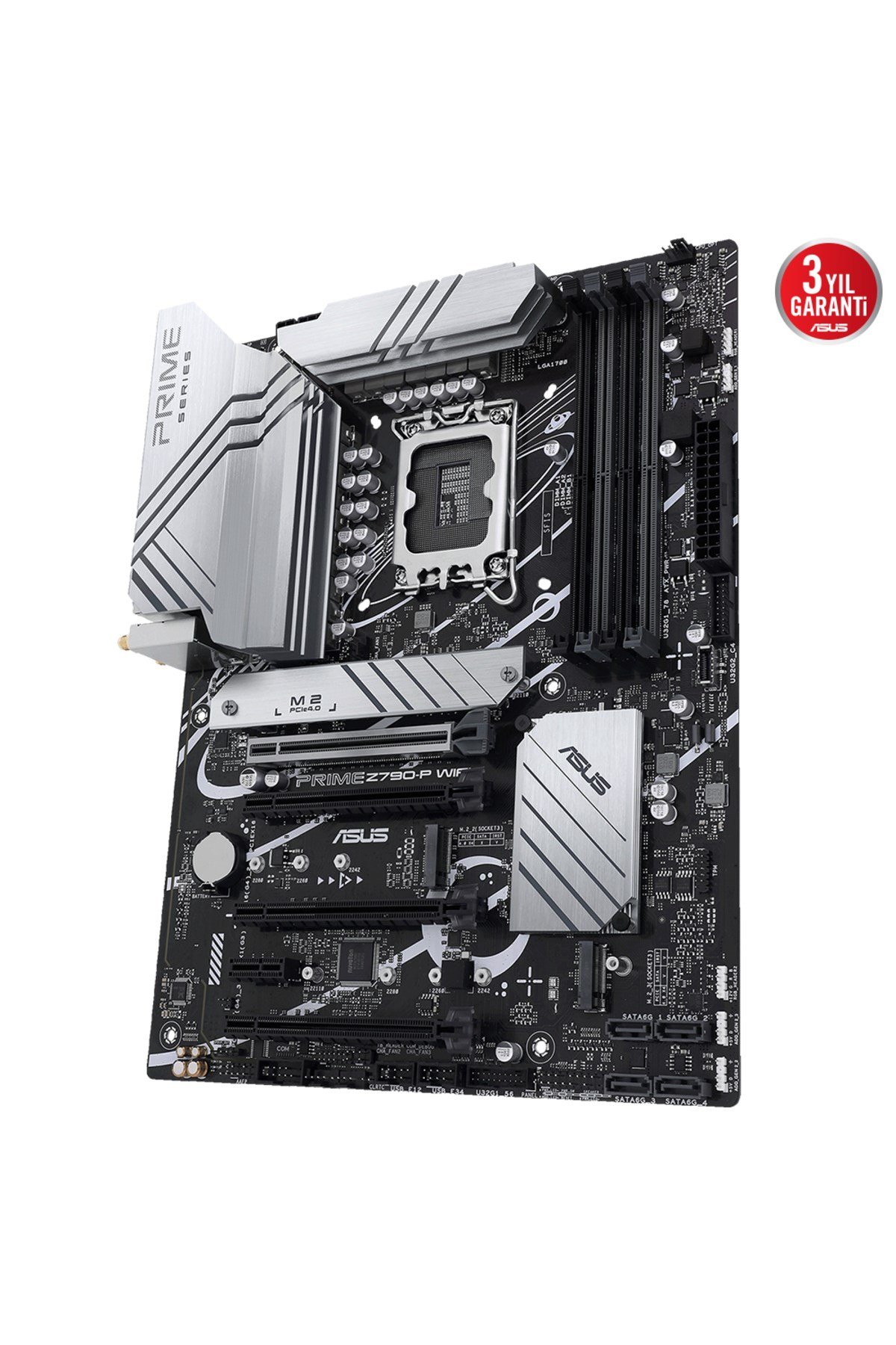 PRIME Z790-P WIFI Z790 DDR5 (Vga Yok) GLan 2.5G ATX HD DP US3 M2 WIFI BT RGB 1700p Anakart