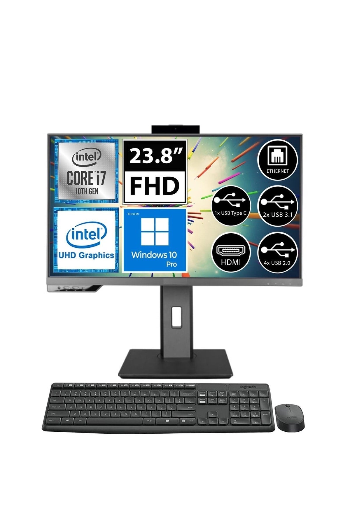 Pro 24 N71071651a10 I7-10700 32gb 512ssd 23.8