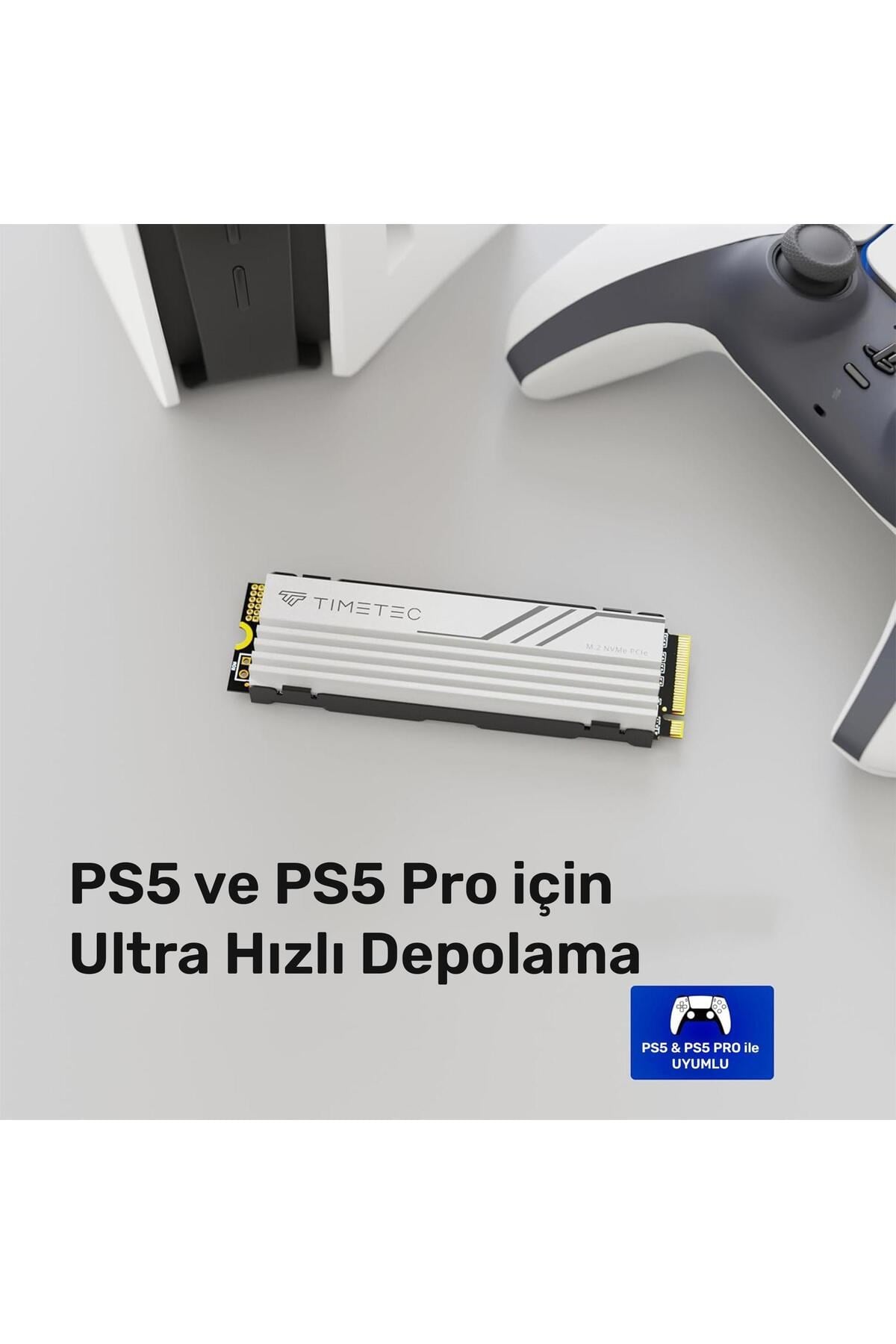 Pro MS46 1TB 5000/4400MB/s Gen4x4 22x80 M.2 NVMe SSD Beyaz