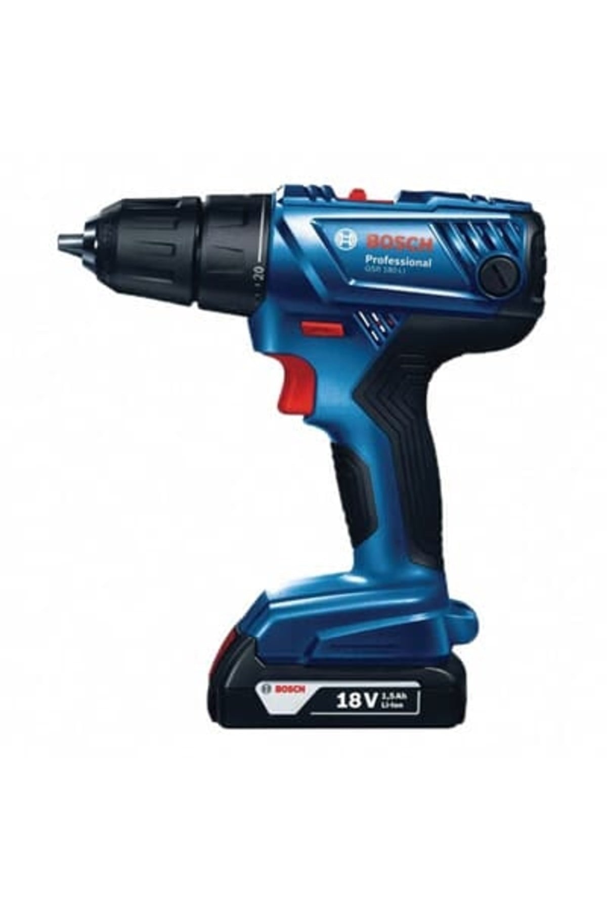 Professional GSR 180-LI 18 Volt 2.0 Ah Çift Akülü Darbesiz Delme/Vidalama