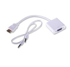 Qport Q-hd-vgj Hvj Hdmi To Vga Cevirici+ Ses Jack