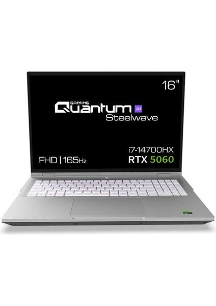 Quantum Raxius Gaming Steelwave 16 D i7-14700HX 16GB 512SSD RTX5060 8GB 16