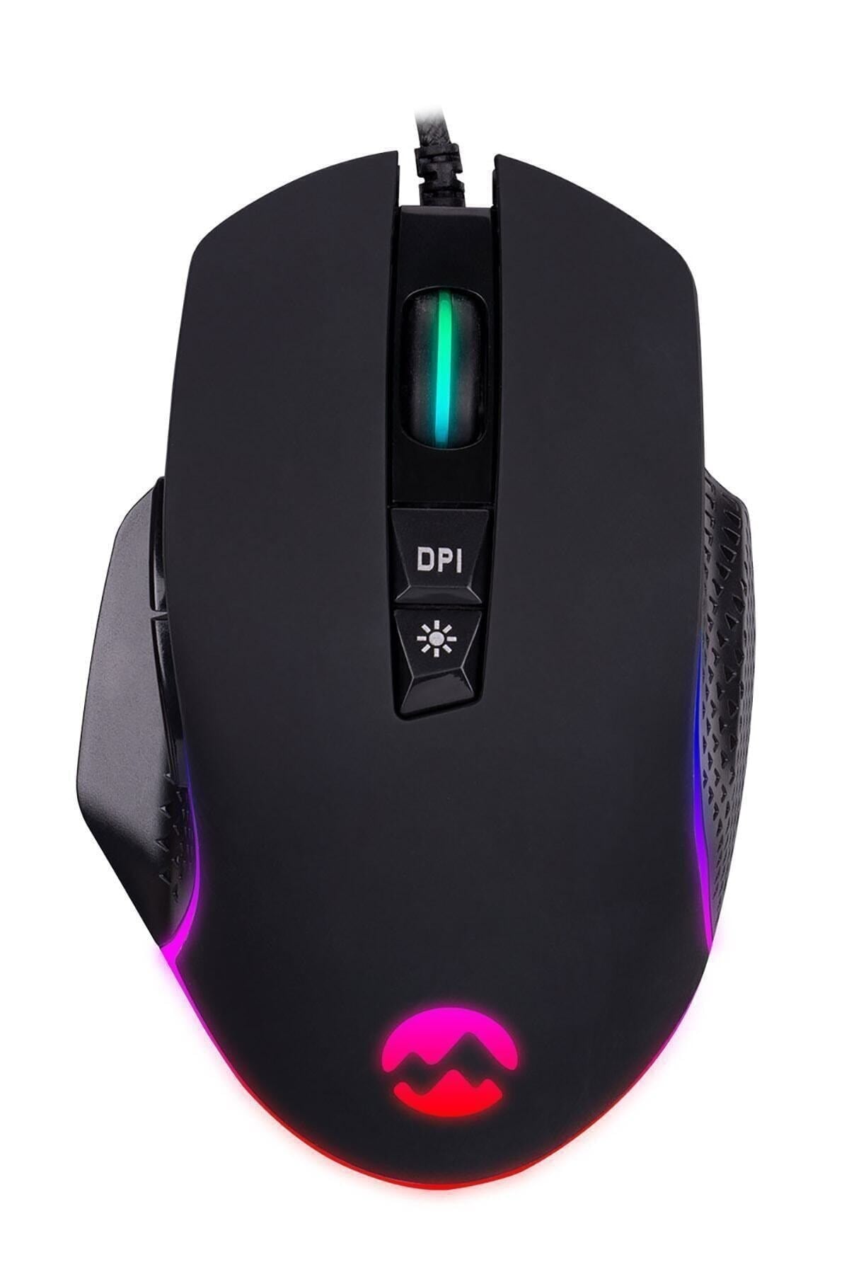 Rage-x2 Siyah 6400 Dpı Rgb Gaming Oyuncu Mouse