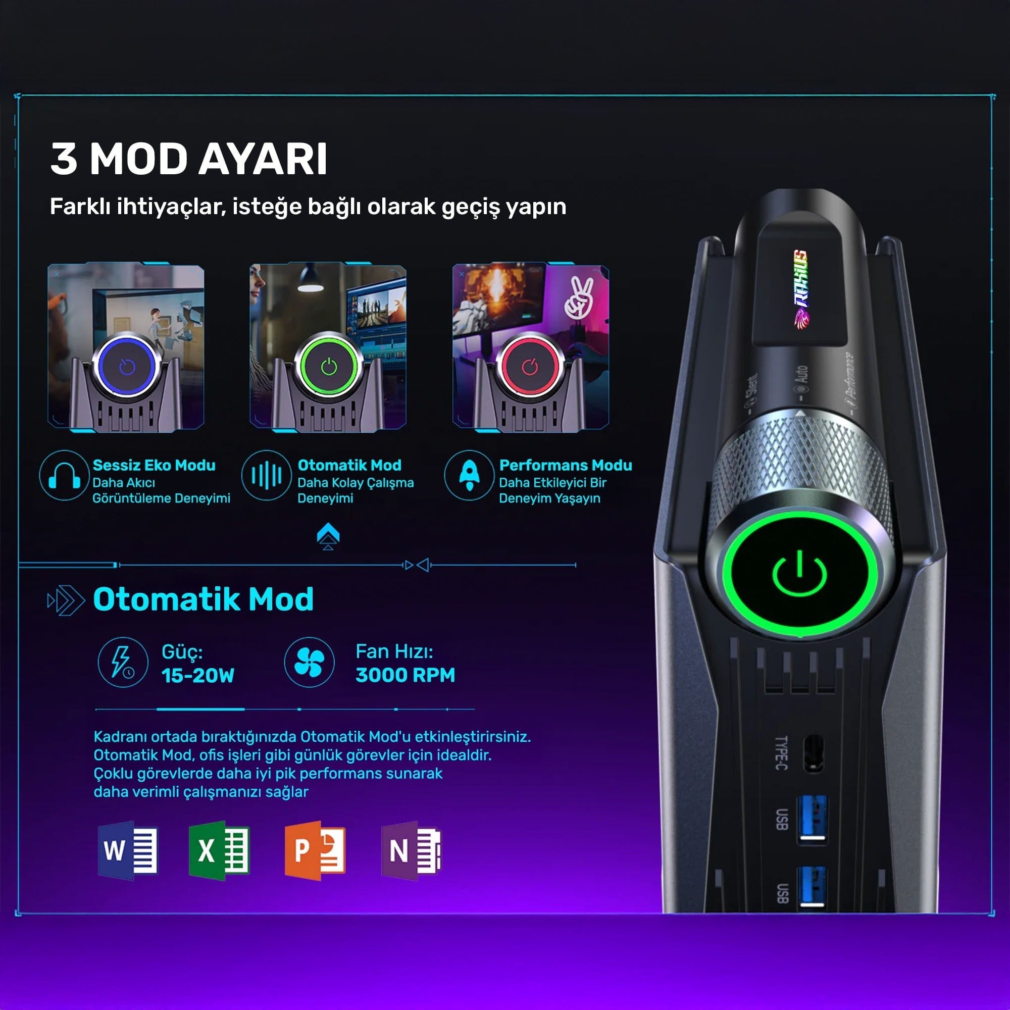 RaXius Momentum SD-R5.743U001 Ryzen5 7430U Mini PC