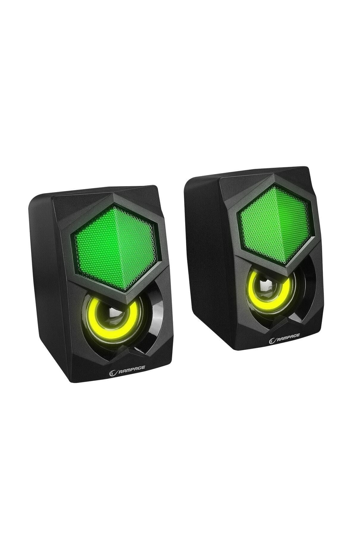 Rms-175bt 2+1 10w Bluetooth+usb-tf-fm Rainbow Gaming Oyuncu Ses Sistemi Bluetooth Hoparlör