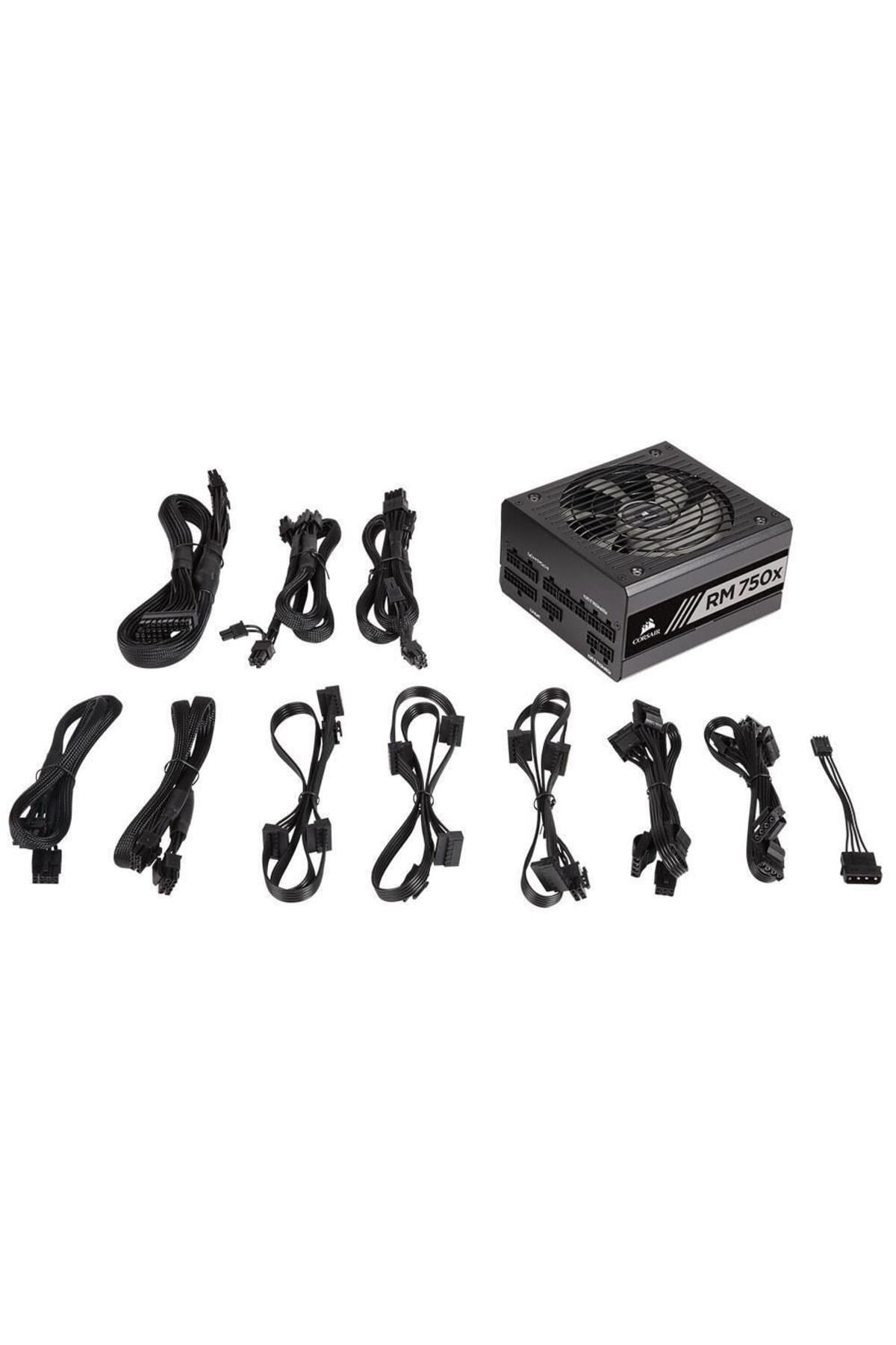 Rmx Series Rm750x 750w 80 Gold Siyah Full Modüler 135mm Fanlı Psu