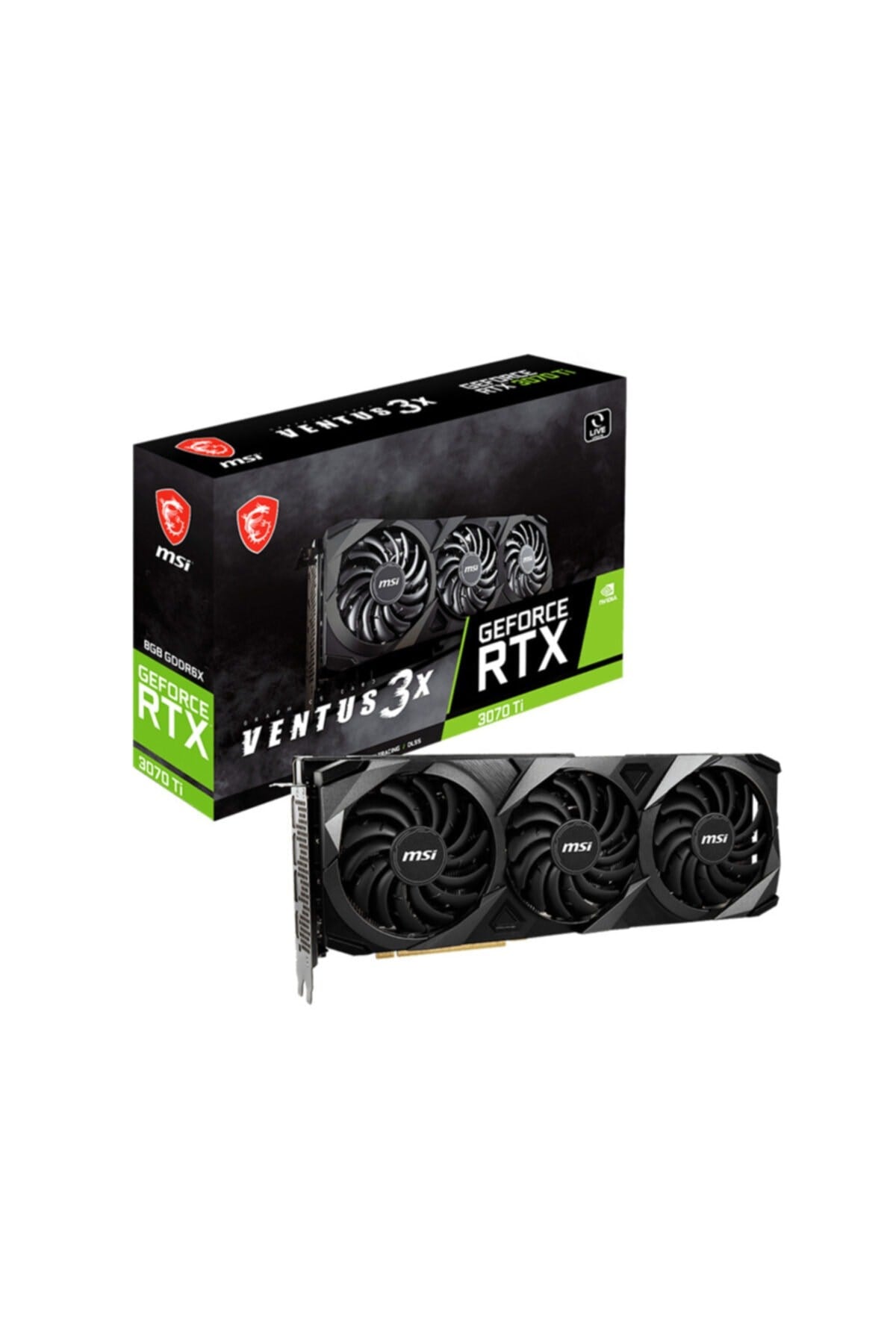 RTX3070Ti VENTUS 3X OC 8GB 256Bit GDDR6 LHR