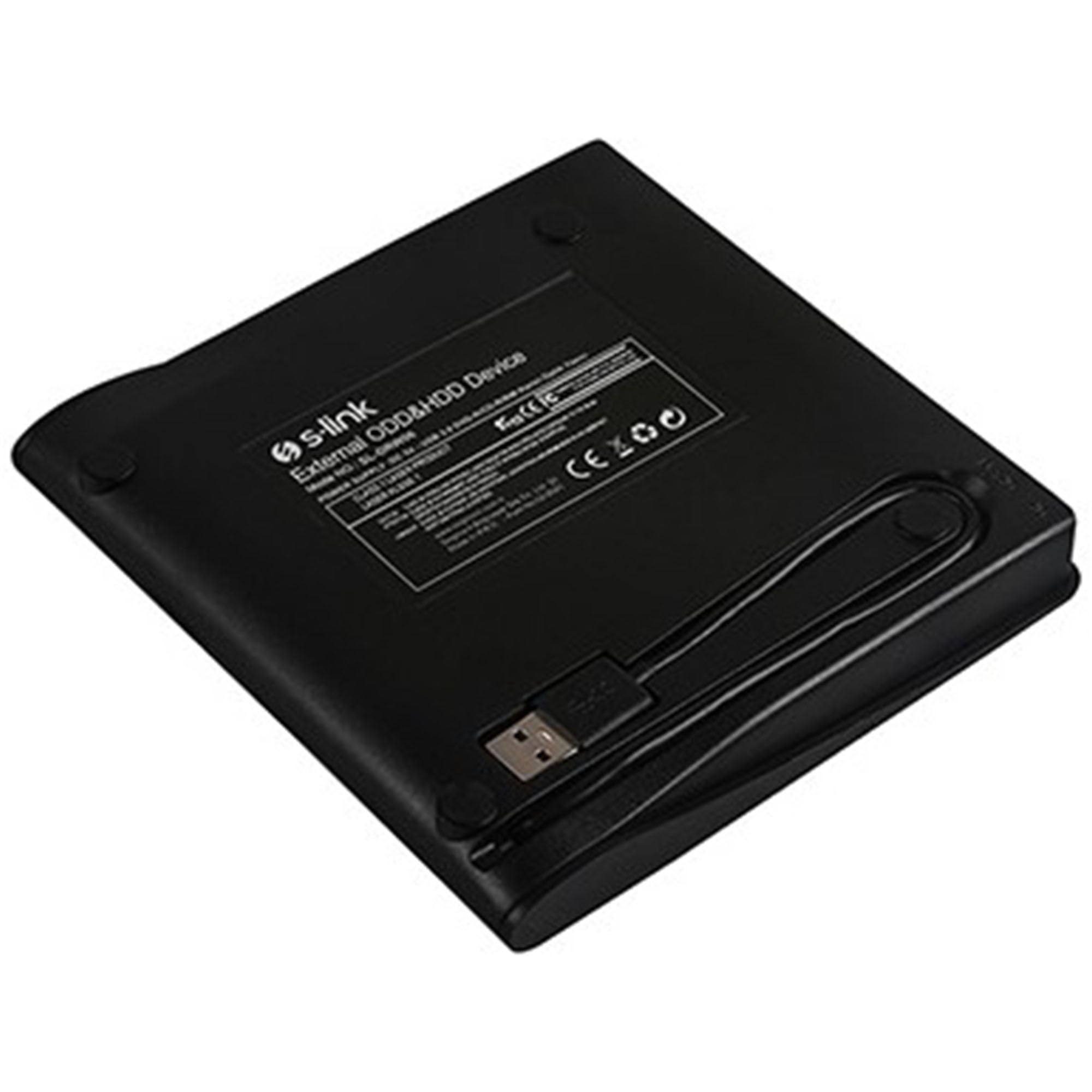 S-LINK SL-DRW06 USB 3.0 Harici Siyah Slim DVD-RW