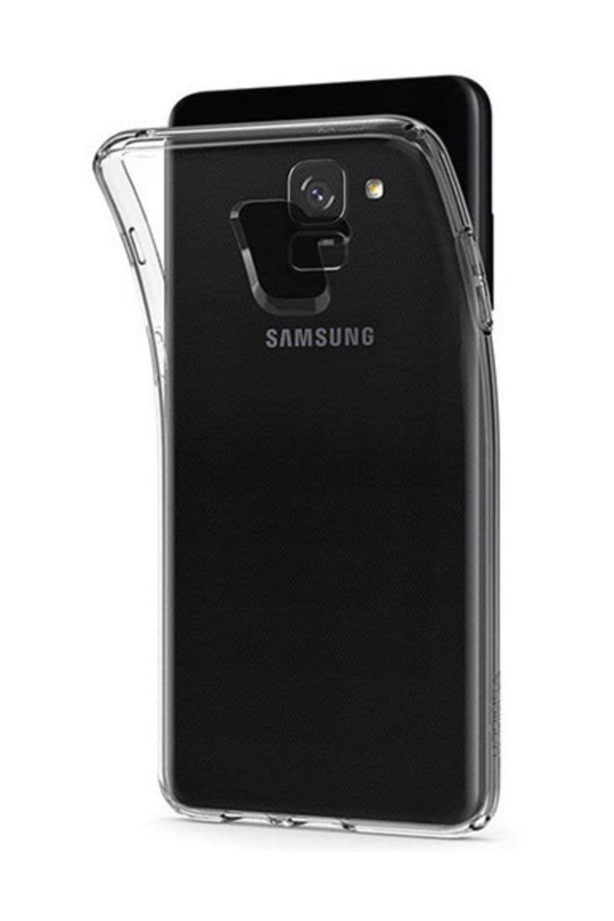 Sam-a801 Şeffaf Samsung A8 Plus 2018 Telefon Kılıfı