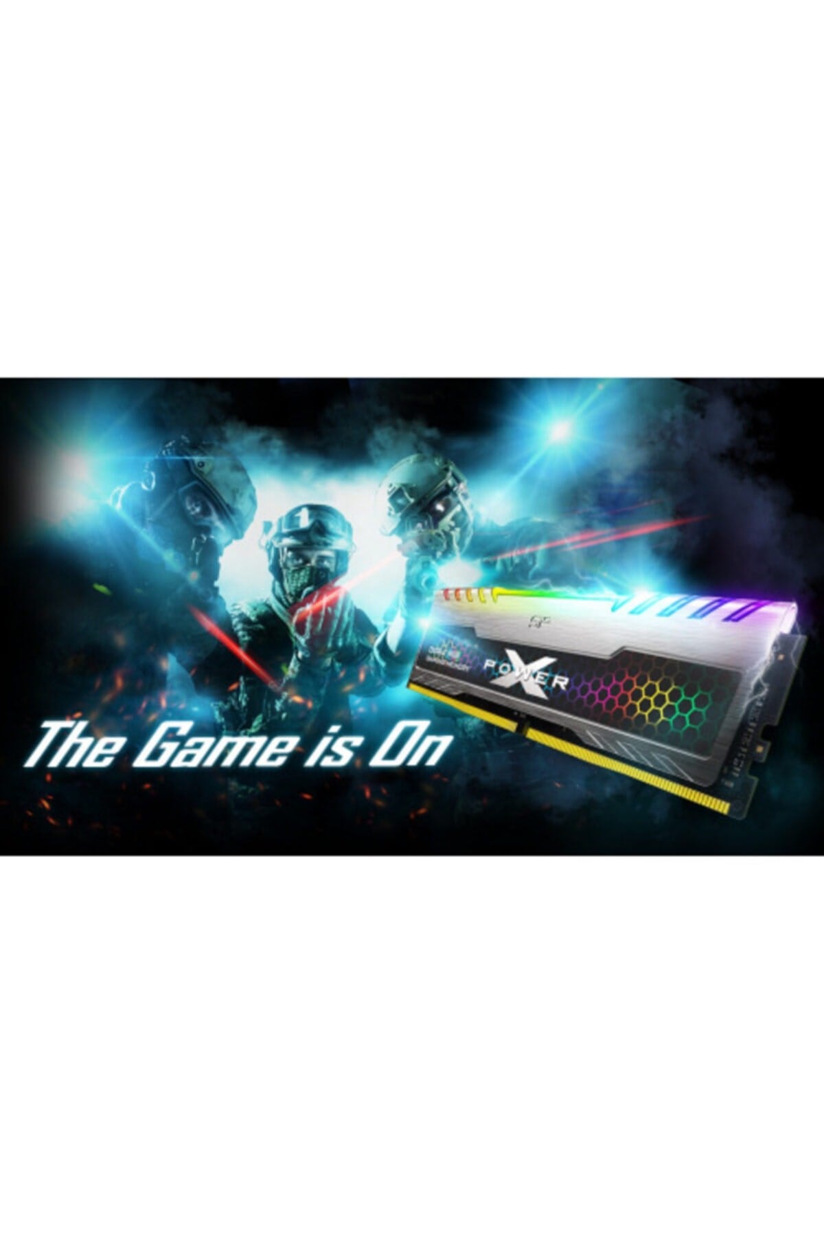 Sılıcon Power 16gb Ddr4, 3200mhz, Gaming Turbine, Soğutuculu, Desktop Rgb Gamıng Ram