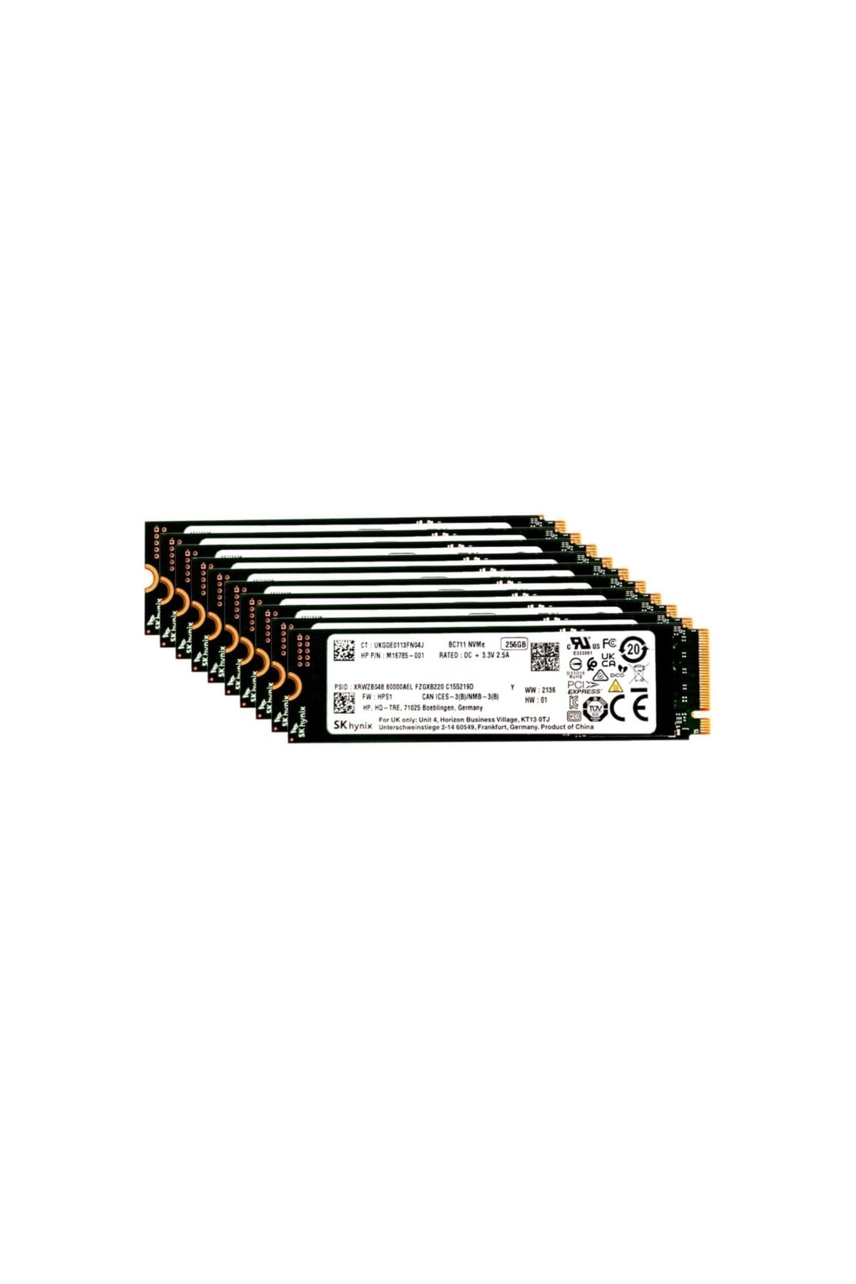 Sk Hynix 256gb 10'lu M.2 Nvme Ssd