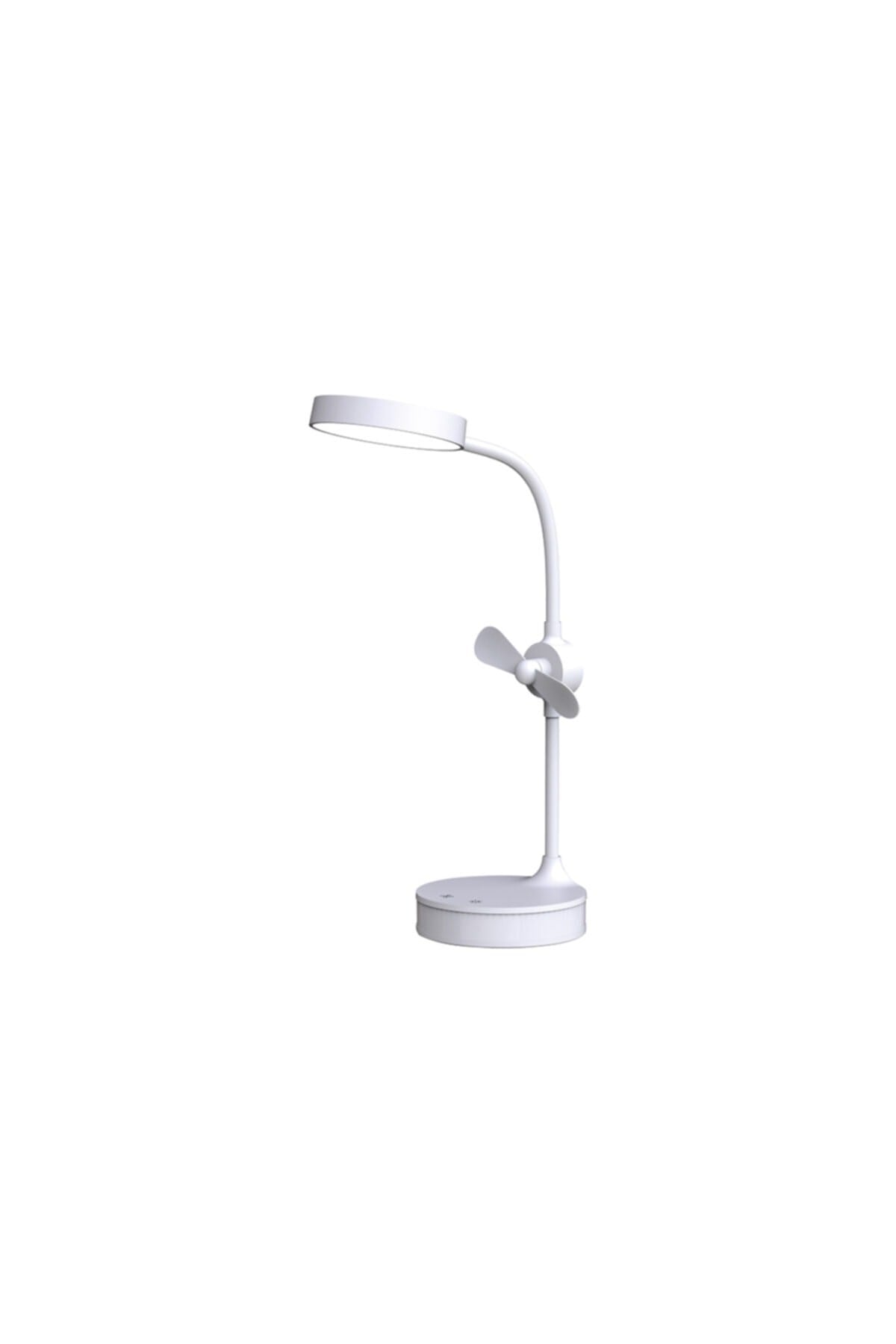Sl-8740 Masa Üstü Ledli Fanlı - Aynalı Makyaj Ve Okuma Lası