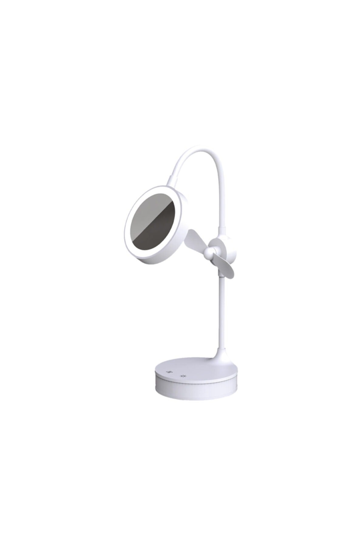 Sl-8740 Masa Üstü Ledli Fanlı - Aynalı Makyaj Ve Okuma Lası