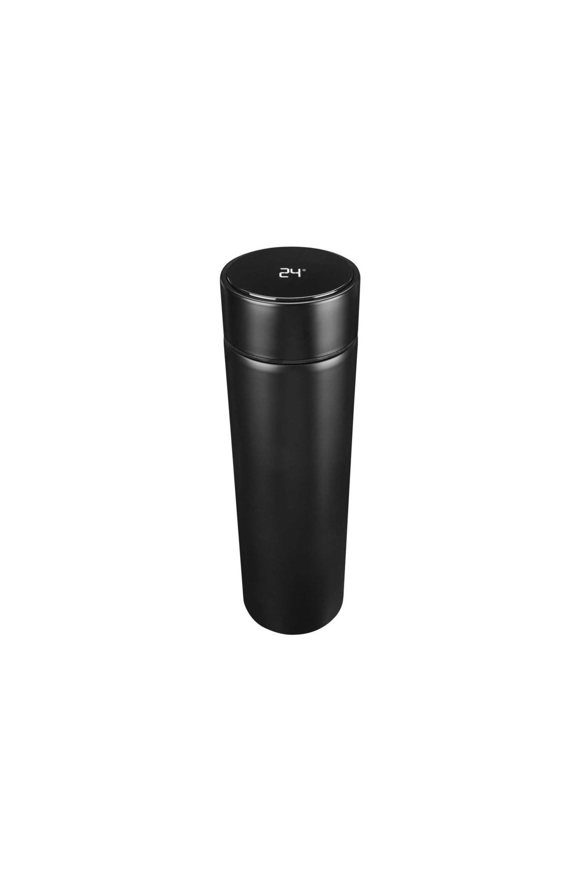 Sl-tm01 Mat Siyah 500ml Dijital Sıcaklık Göstergeli Paslanmaz Çelik Termos Kupa