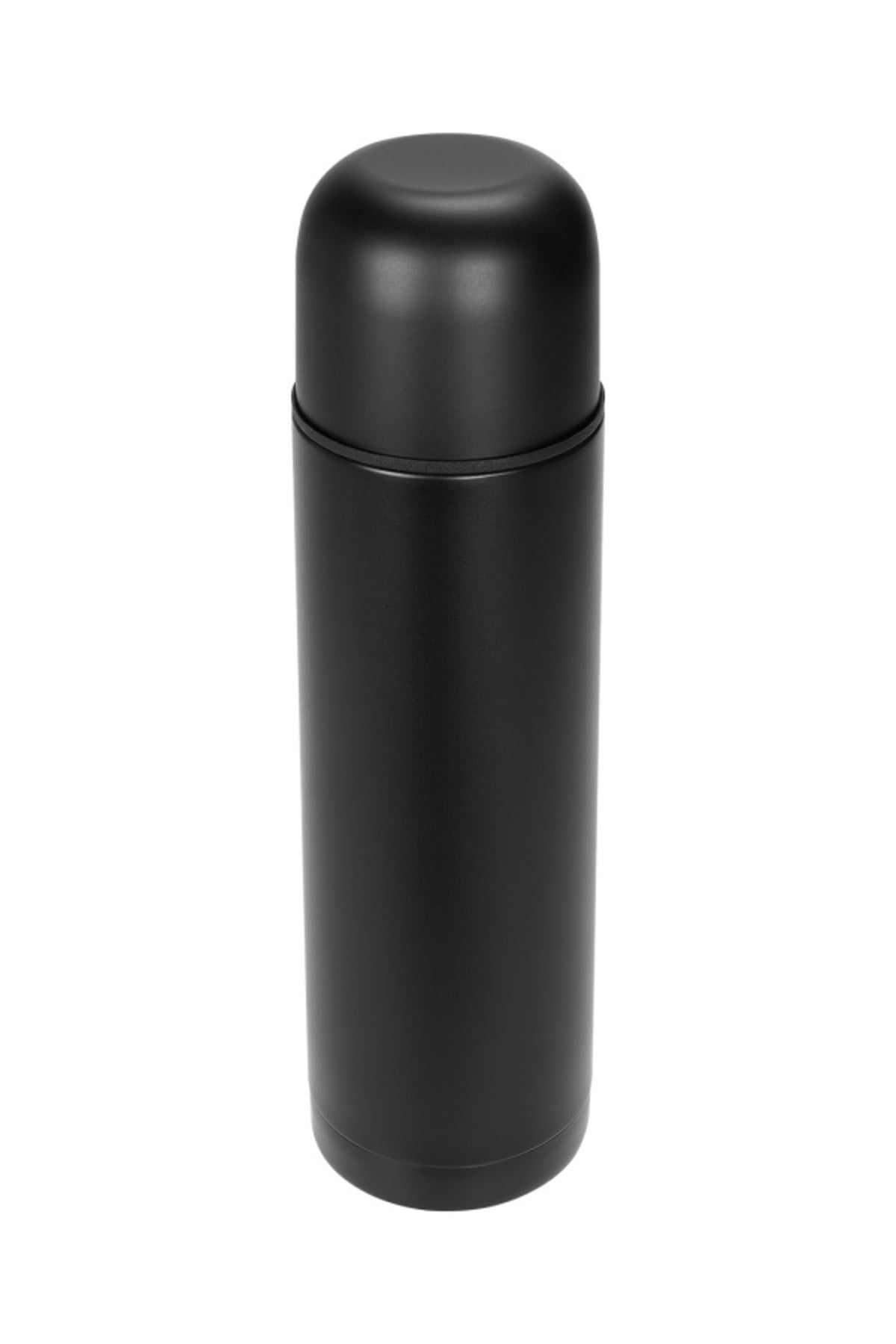 Sl-tm1976 Mat Siyah 500ml Iç 304 Dış 201 Paslanmaz Çelik Termos Kupa