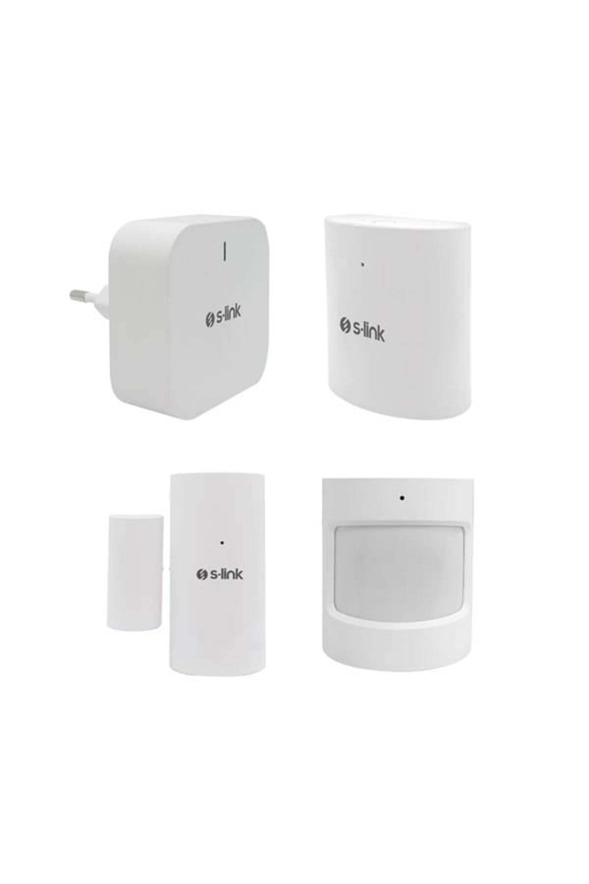 SL-ZS01 Zigbee Sensör Seti 1 Gateway ve 3 Parça Sensör Zigbee TUYA Uyumlu