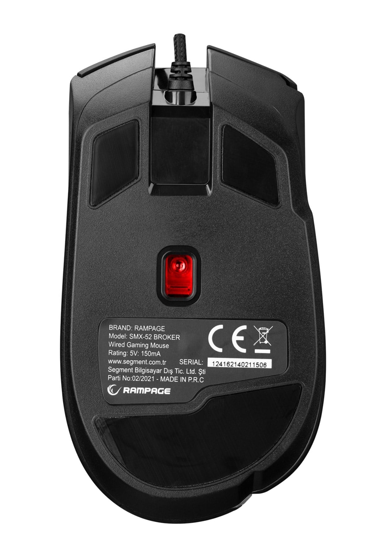 Smx-52 Broker 7200 Dpı 7 Tuş Optik Rgb Kablolu Gaming (oyuncu) Mouse