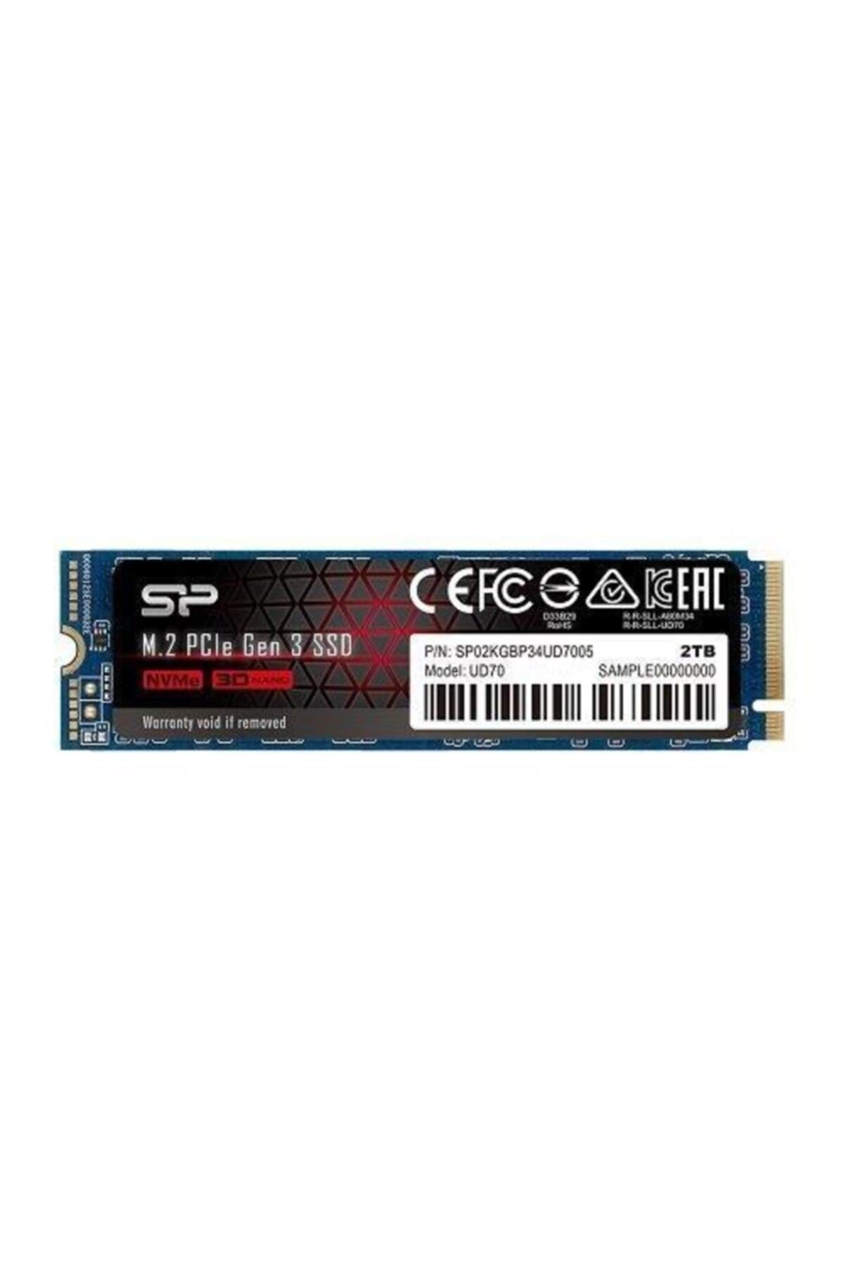 Sp02kgbp34ud7005 2tb 3400mb/s-3000mb/s Nvme Pcıe M.2 Ssd