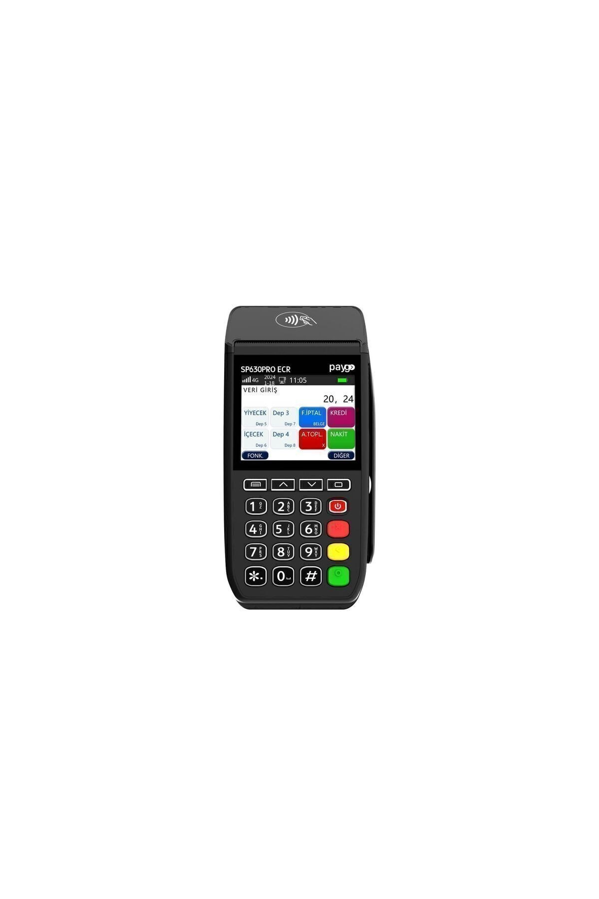 Sp630 Pro 4g Yeni Nesil Mobil Pos Yazarkasa Tebliğe Uygun Yazarkasa Pos Cihazı