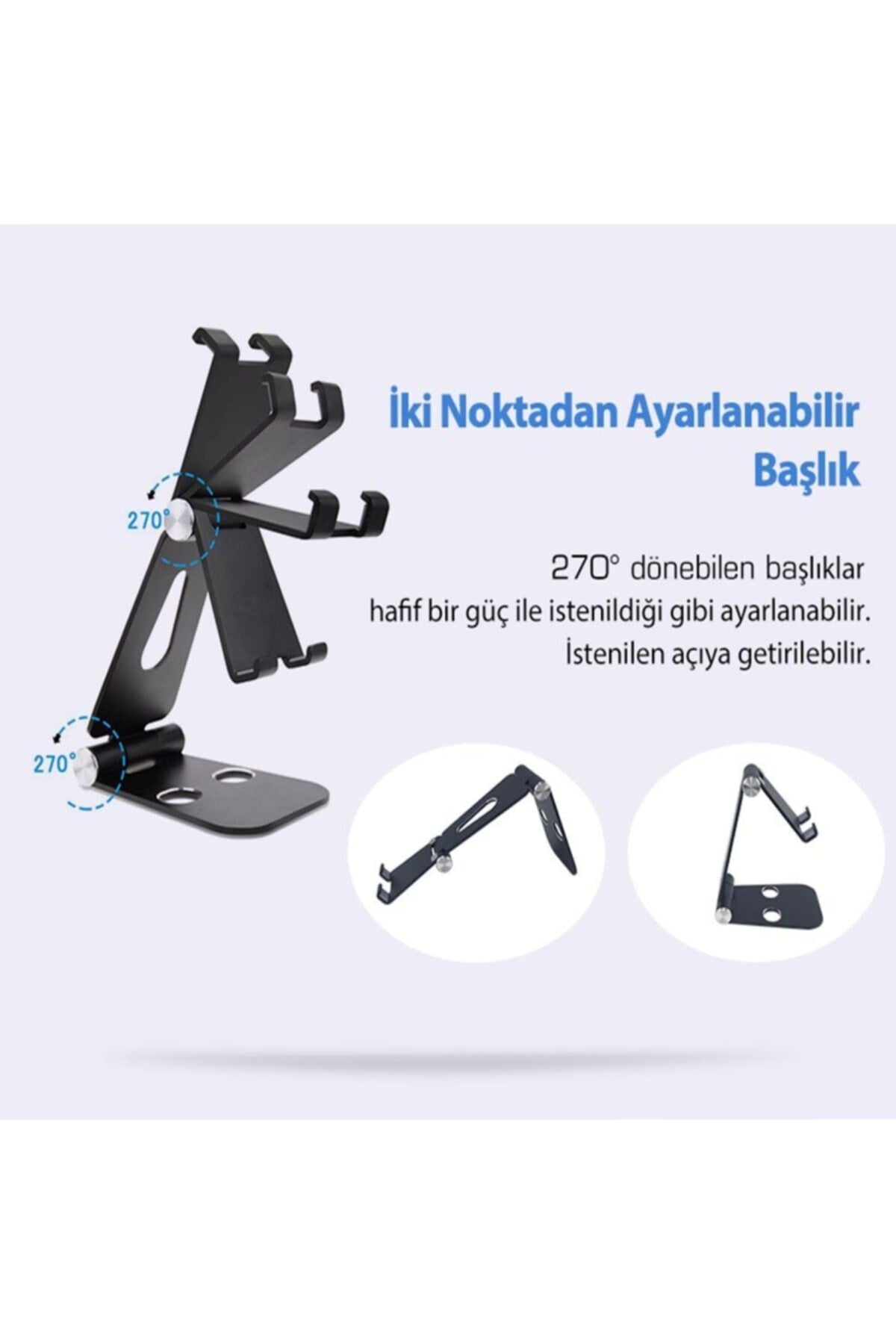 Std20122s Katlanabilir Tablet Ve Telefon Taşınabilir Mini Stand