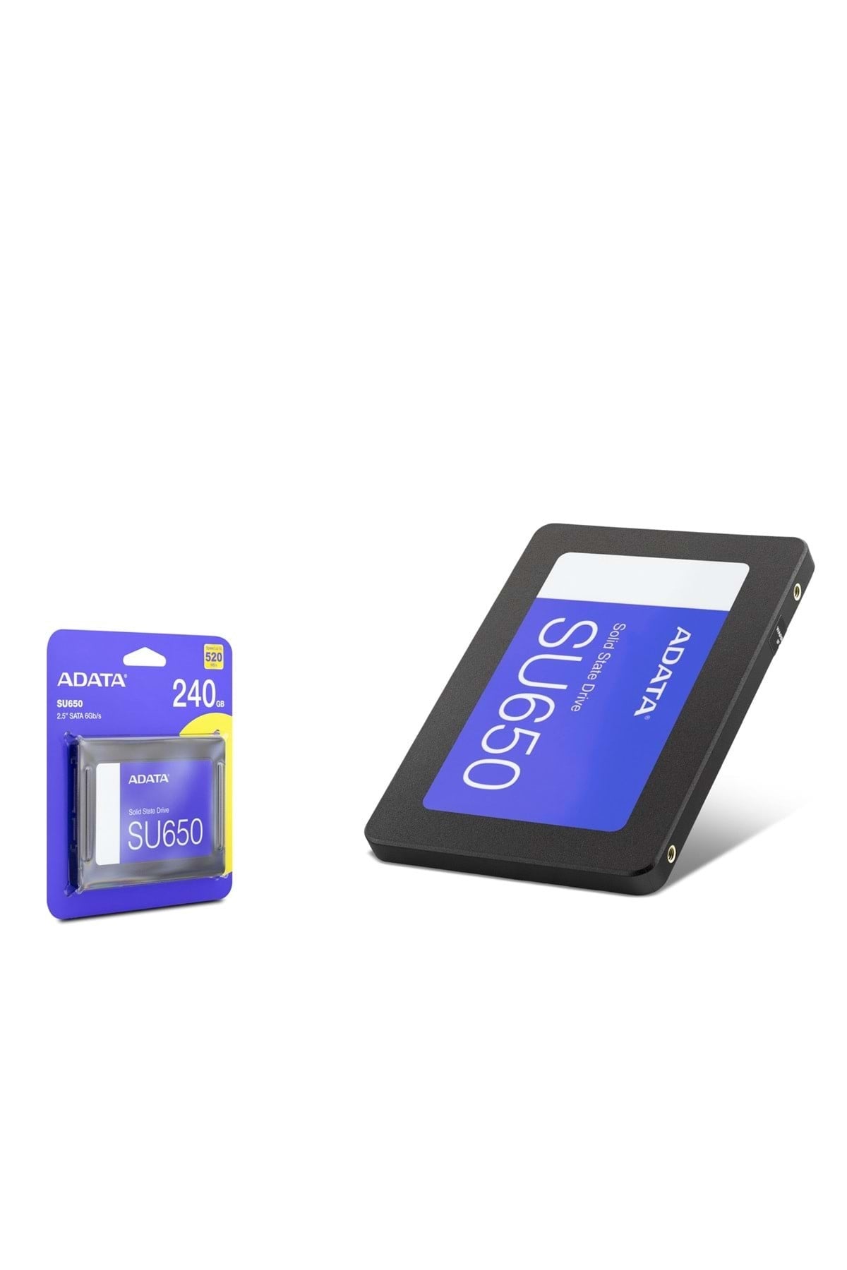SU650-240 SSD 240 GB GT-R SATA III 2.5 520/450 MB/s - Siyah