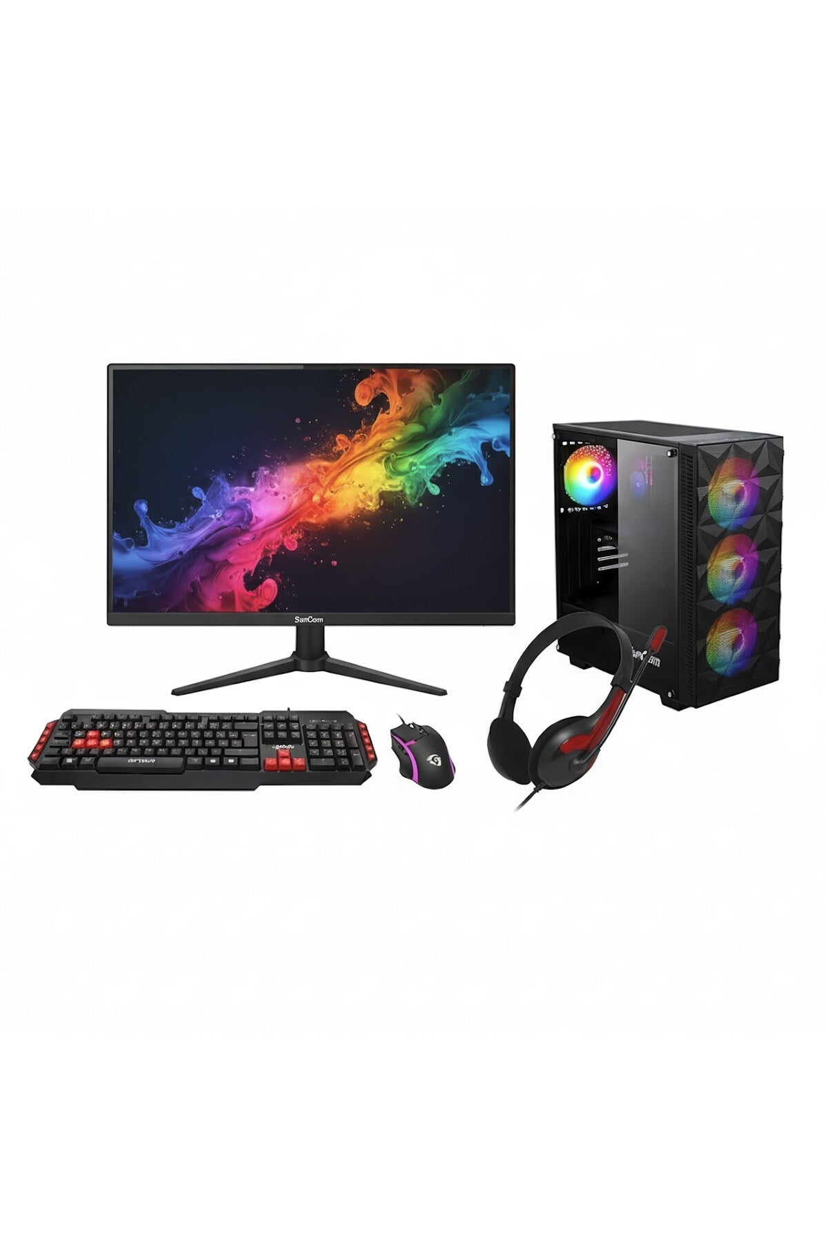 SunCom Gaming SG1-154-S001 Ryzen5 5500 16GB 512SSD RX580 19