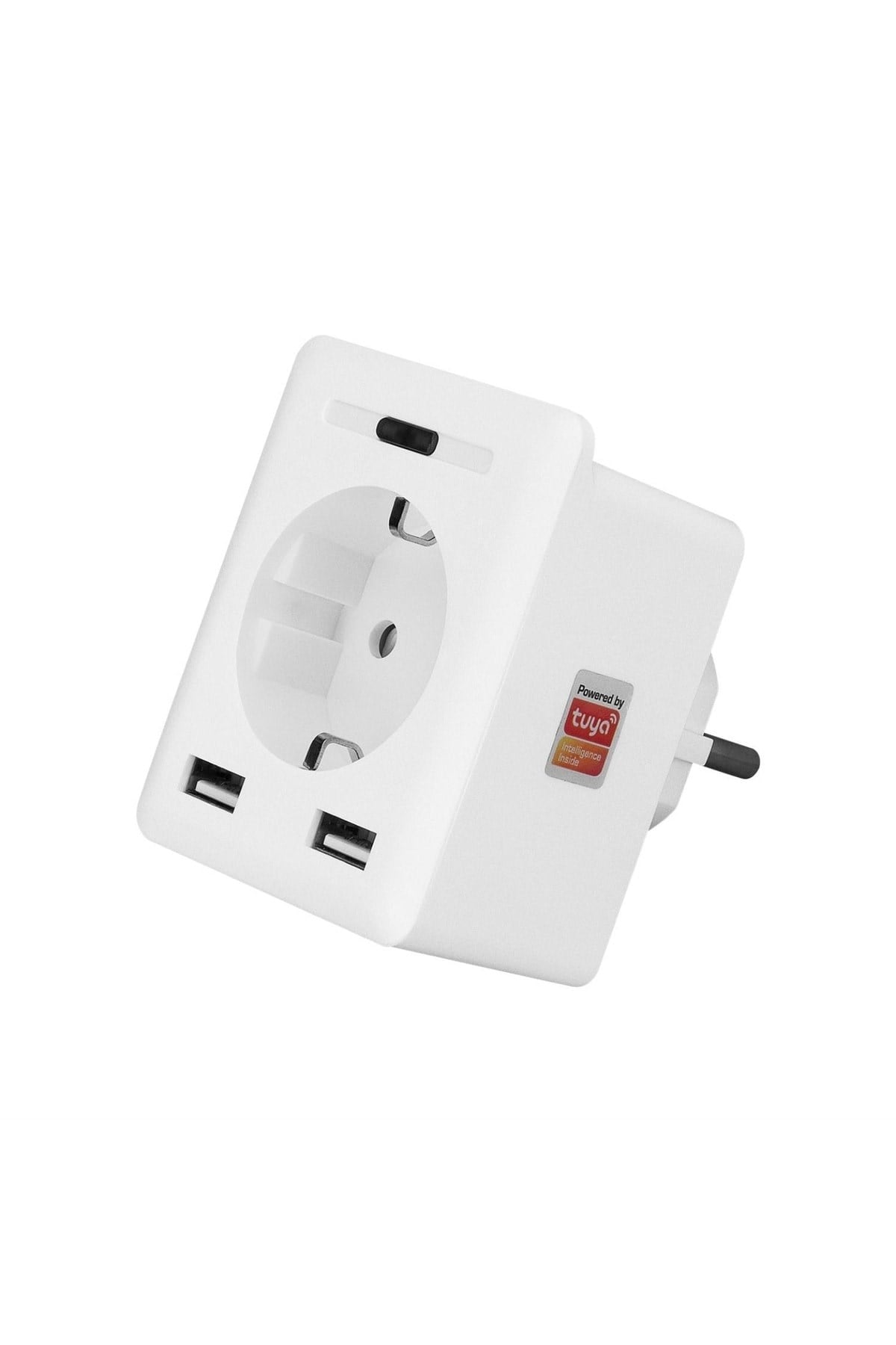 Swapp SL-04 10A Akım Korumalı Akıllı Priz 2 USB 2.4 Ghz Wifi TUYA Destekli