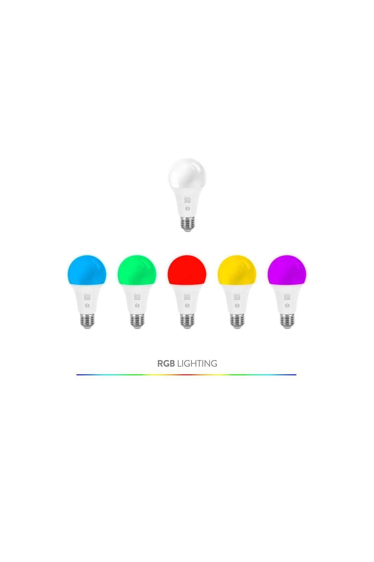 Swapp SL-RGB12 Smart/Akıllı RGB 12W 50Hz 1000lm Wifi TUYA Destekli Lamba/Ampul