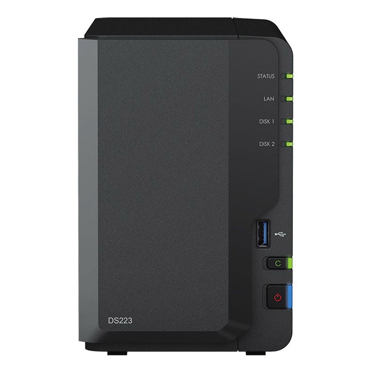 SYNOLOGY DiskStation DS223 512MB 2 X 3,5 SATA Destegi RAID(1-0-5-6-10) NAS Server