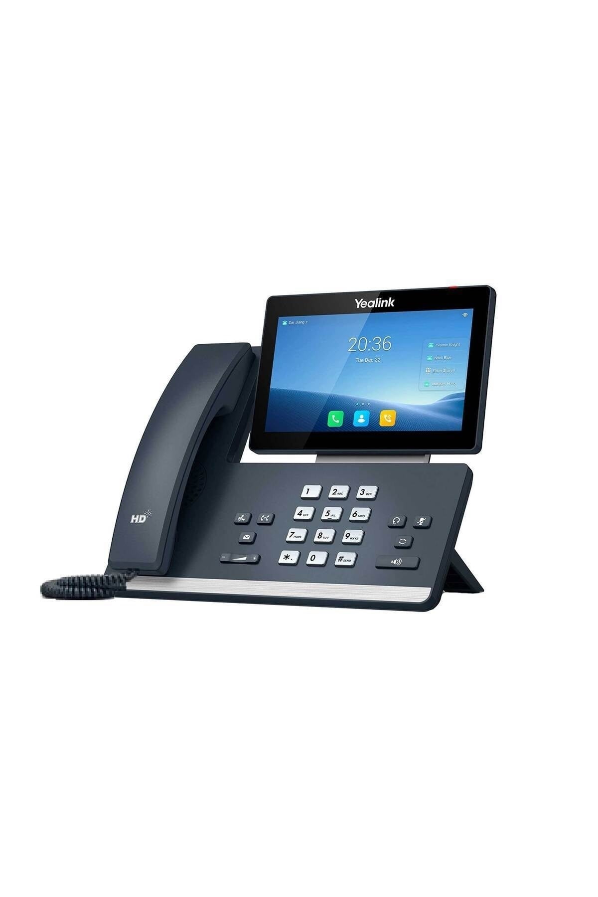 T58w Android Poe Destekli Ve Adaptörsüz Ip Masaüstü Telefon