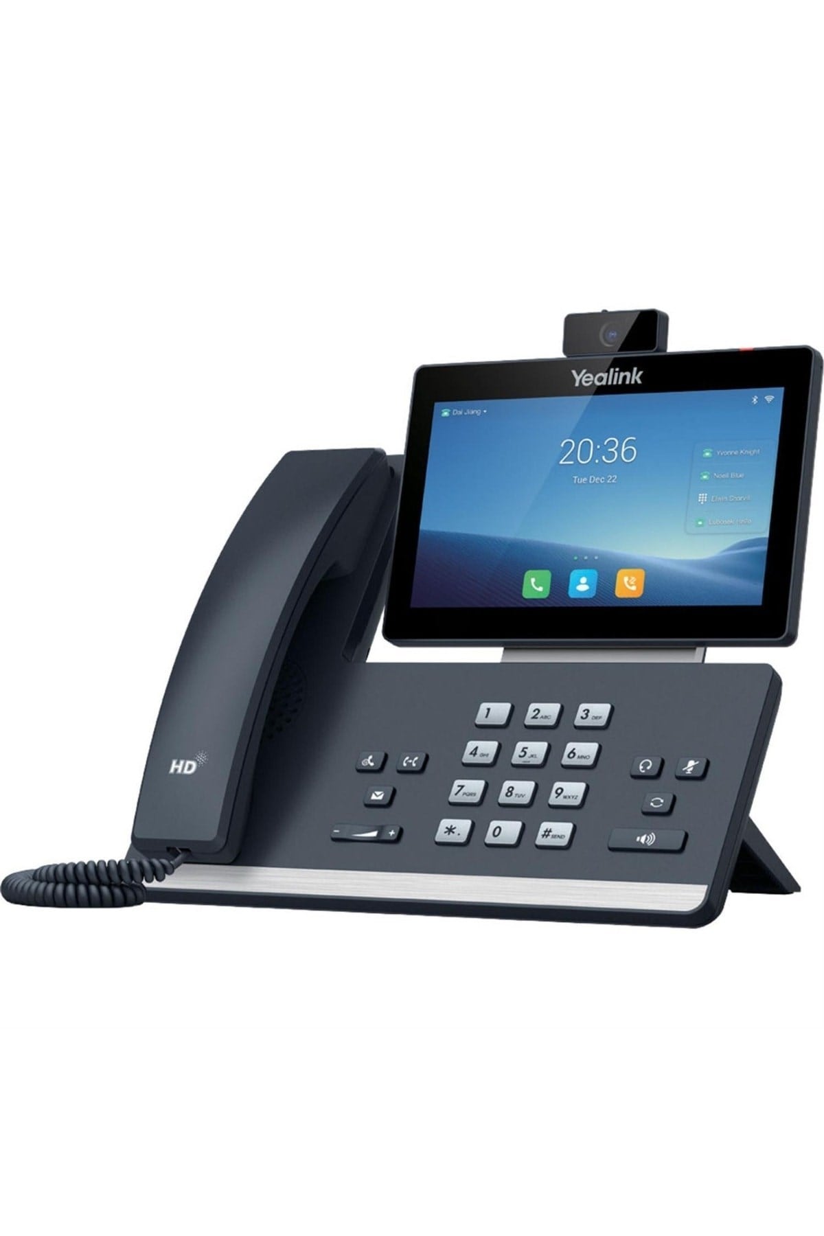 T58w Pro Android Poe Destekli Ve Adaptörsüz Kameraı Ip Masaüstü Telefon