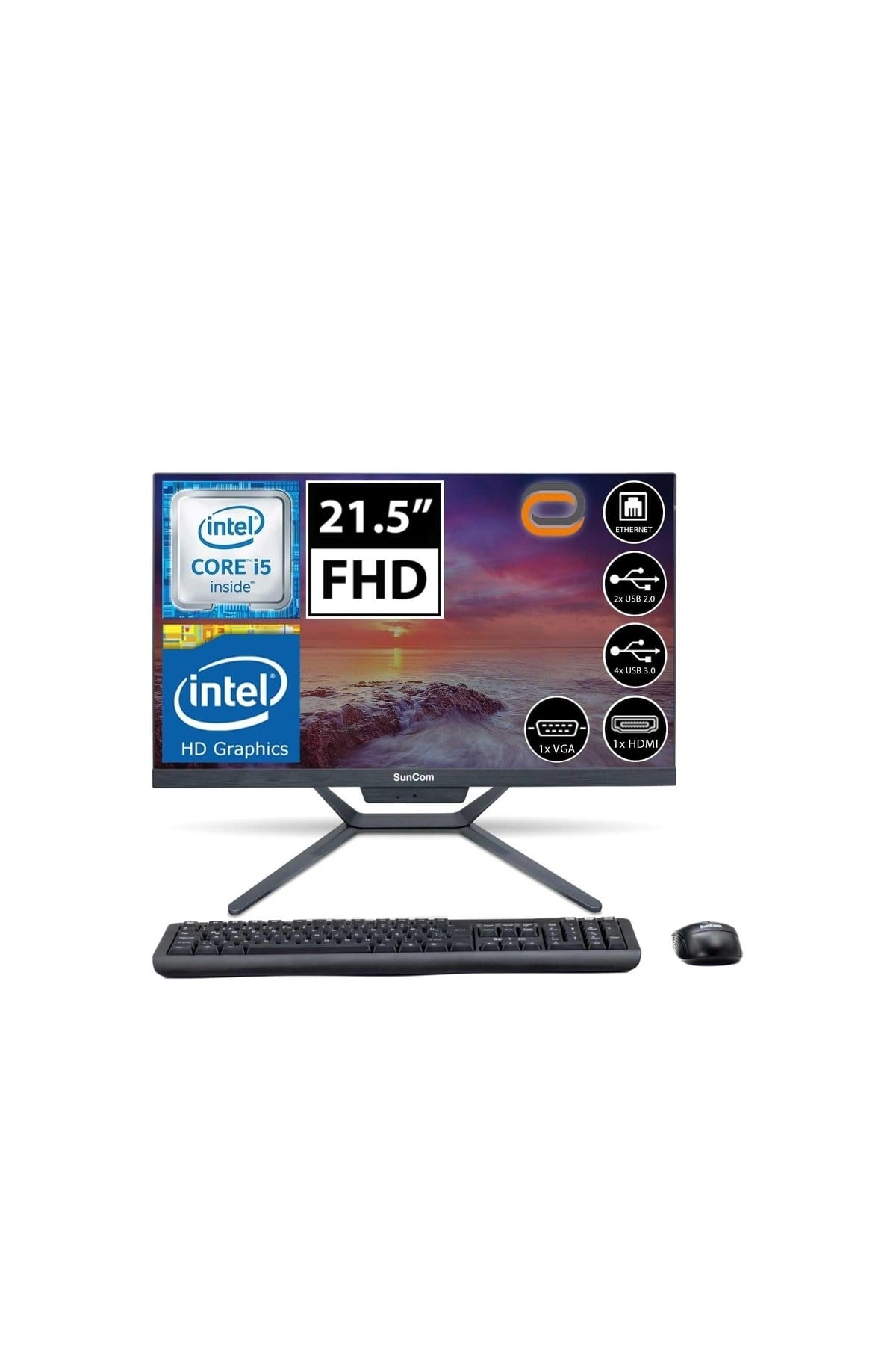 Talisman Sca-52482m21a1 I5-2400s 16gb 256ssd 21.5