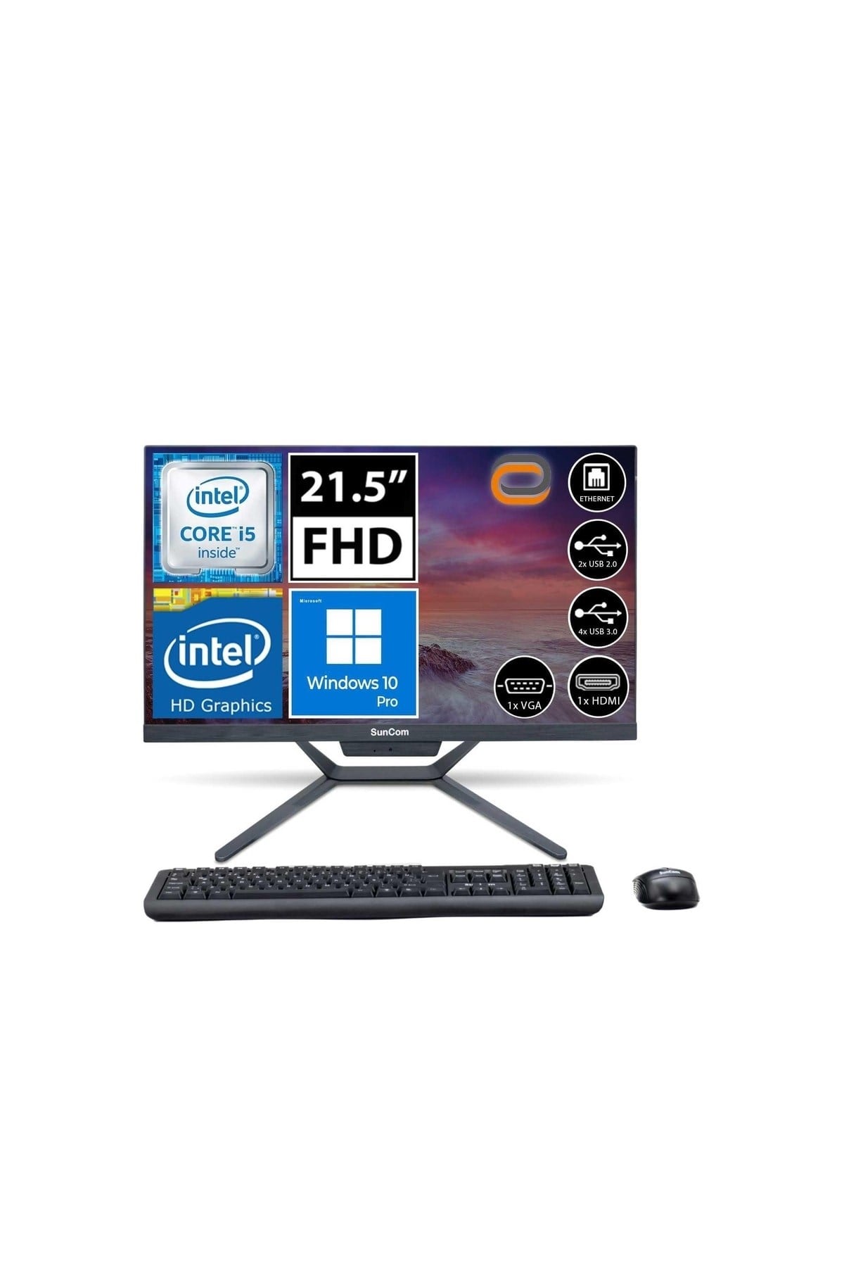 Talisman Sca-52482m21a3 I5-2400s 16gb 256ssd 21.5