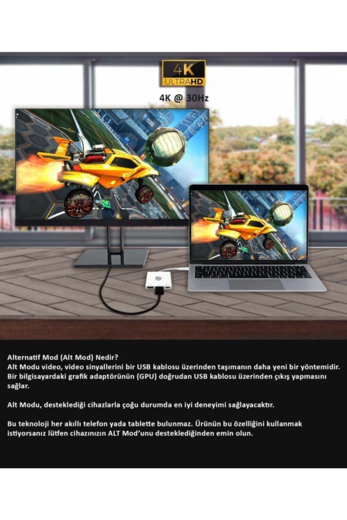 Tca-104 Type-c To Hdmı Usb Type-c Çoklayıcı
