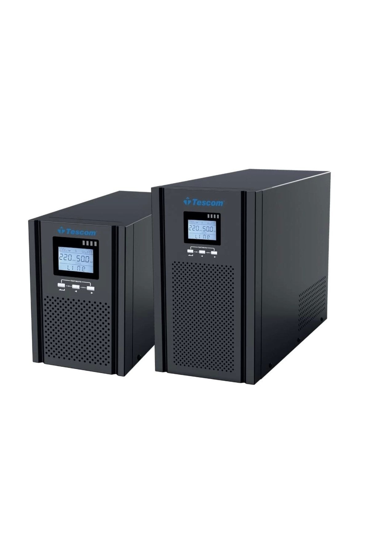 Teos+ 1kva 1f/1f (2x7ah) 4/8dk Lcd Onlıne Ups