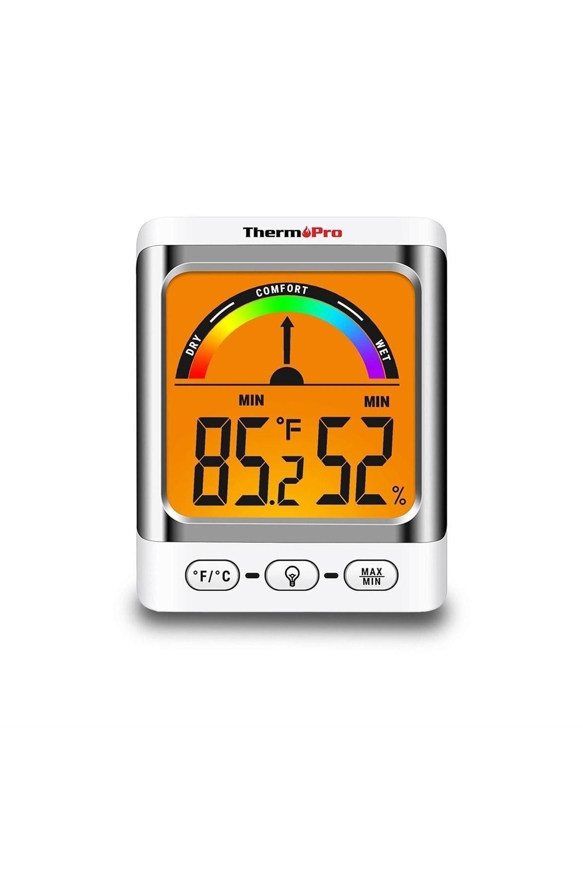 Thermopro Tp52 Konfor Göstergesi Kadranlı Iç Mekan Dijital Sıcaklık Ve Nem Ölçer Termometre