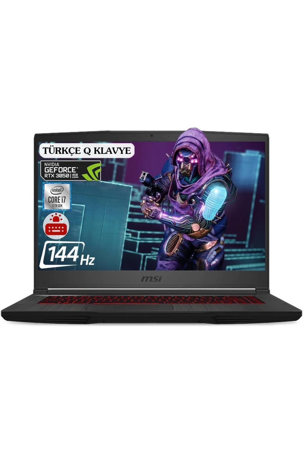 Thin Gf63 11uc-238xtr I7-11800h 16gb 512ssd Rtx3050 15.6