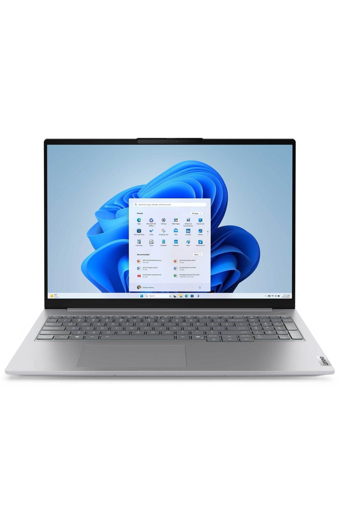 ThinkBook 16 21SH009GTX020 Core7 240H 32GB 1TBSSD 16