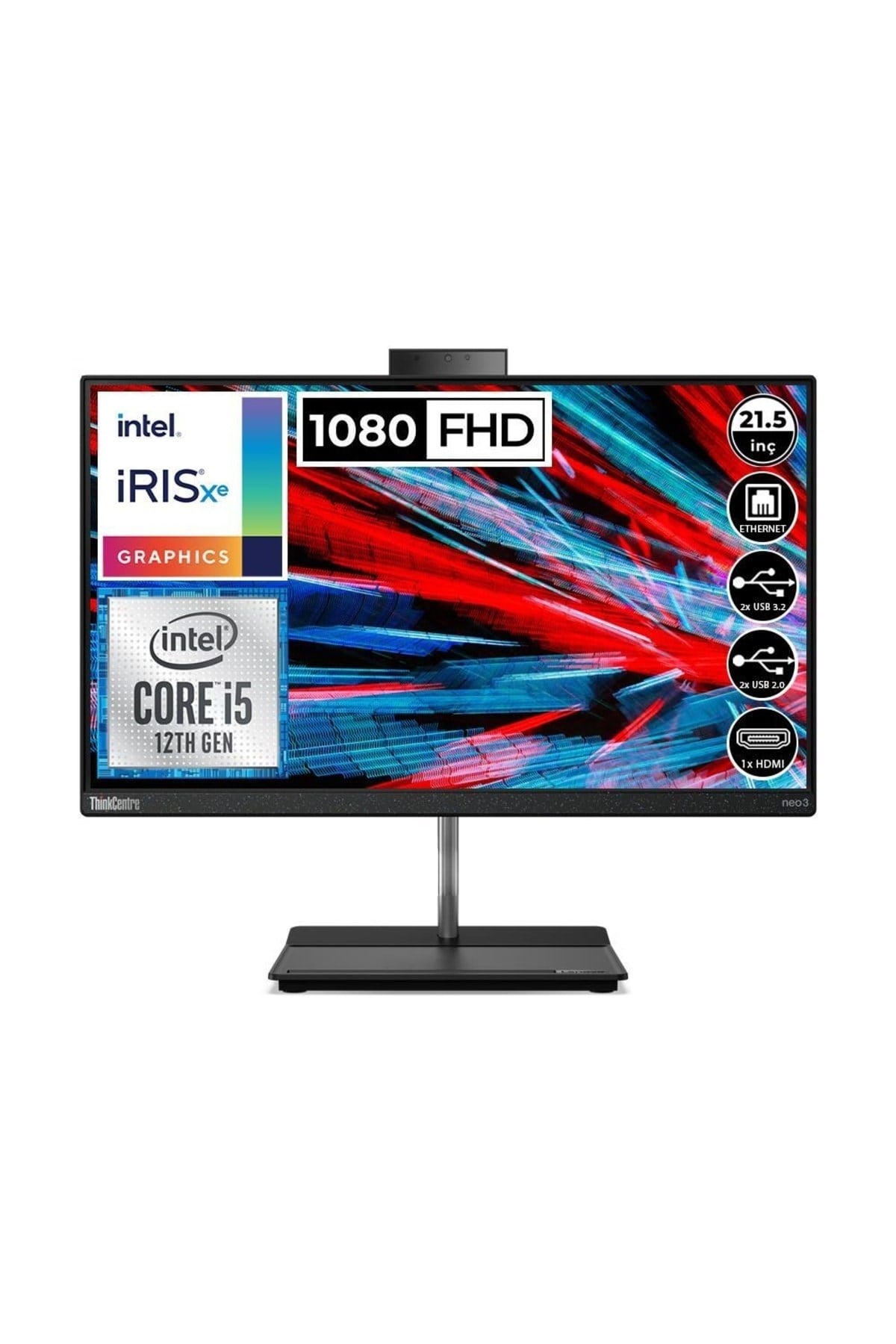 Thinkcentre Neo 30a 12b1001mtx05 I5-1240p 16gb 1tbssd 21.5